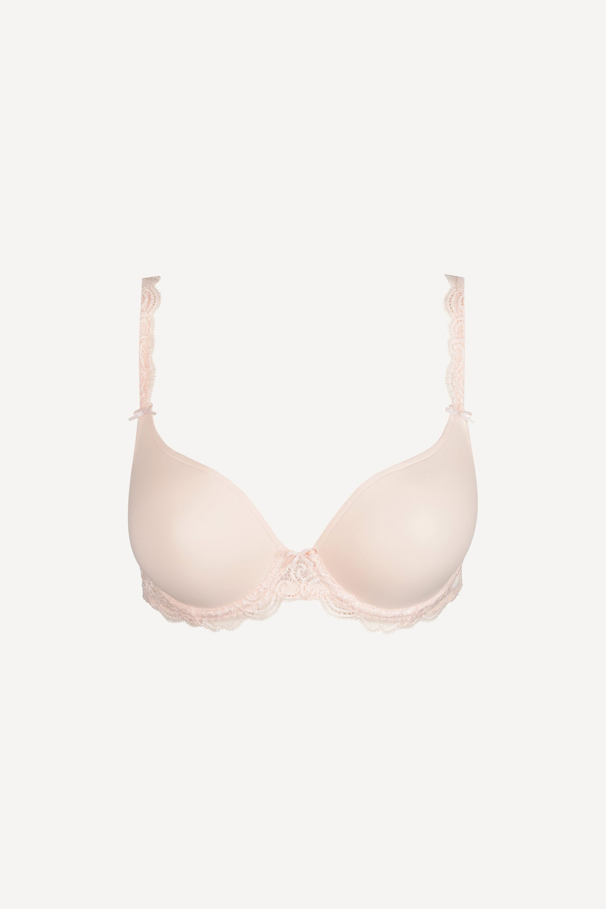Unterlegter BH Herzform - Crystal Pink