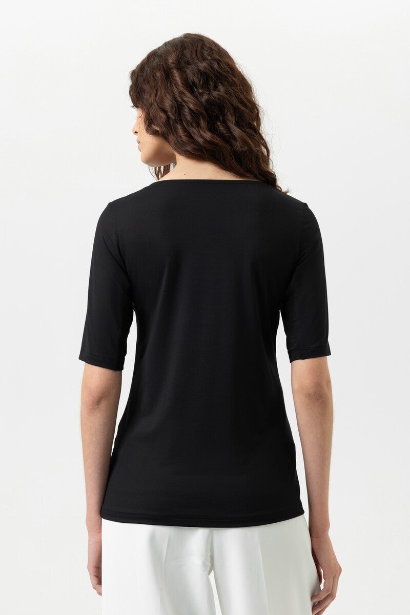 T-Shirt Serie Blazershirt - schwarz