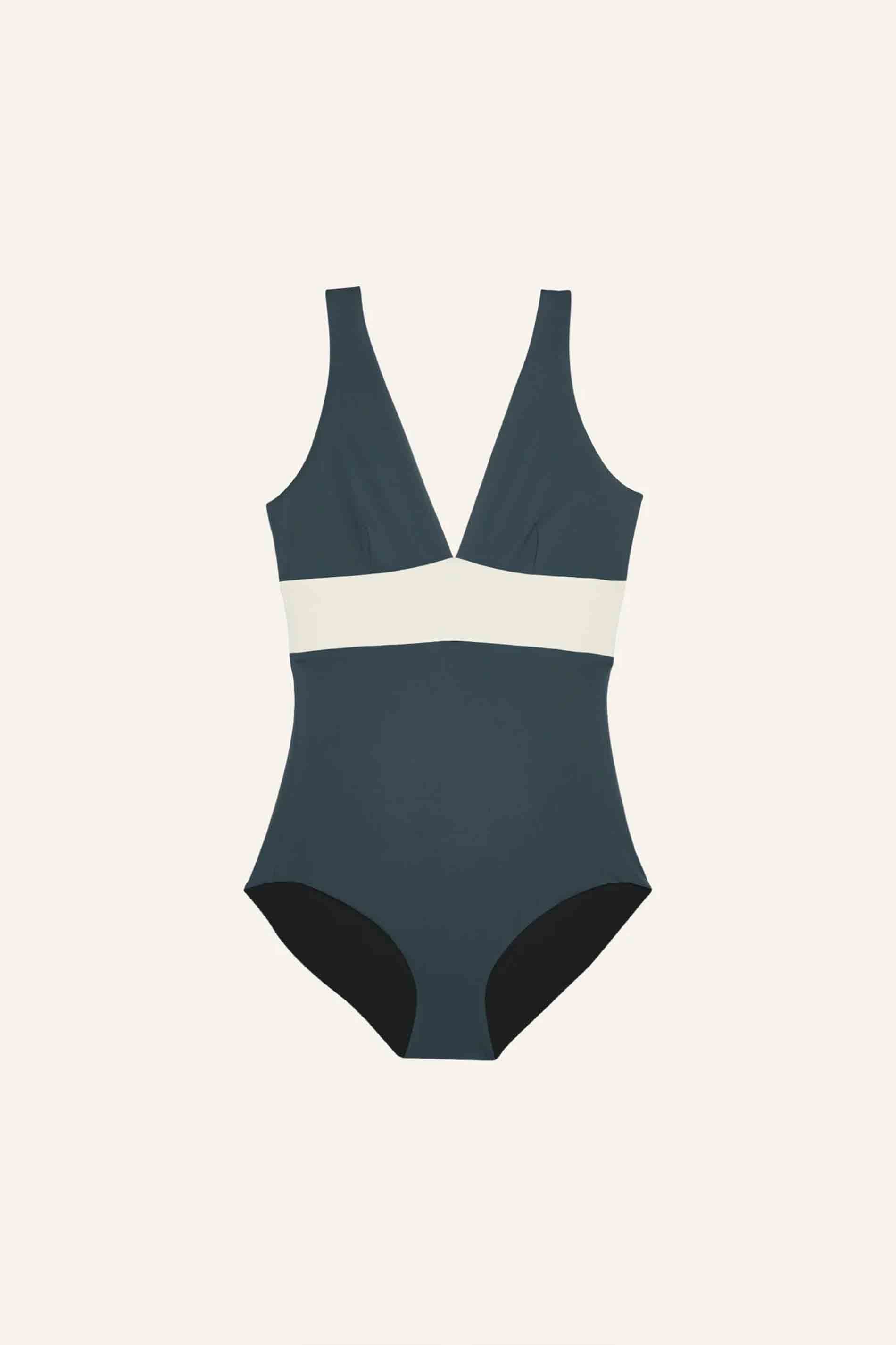 Plungesuit - black-grey-white / fs