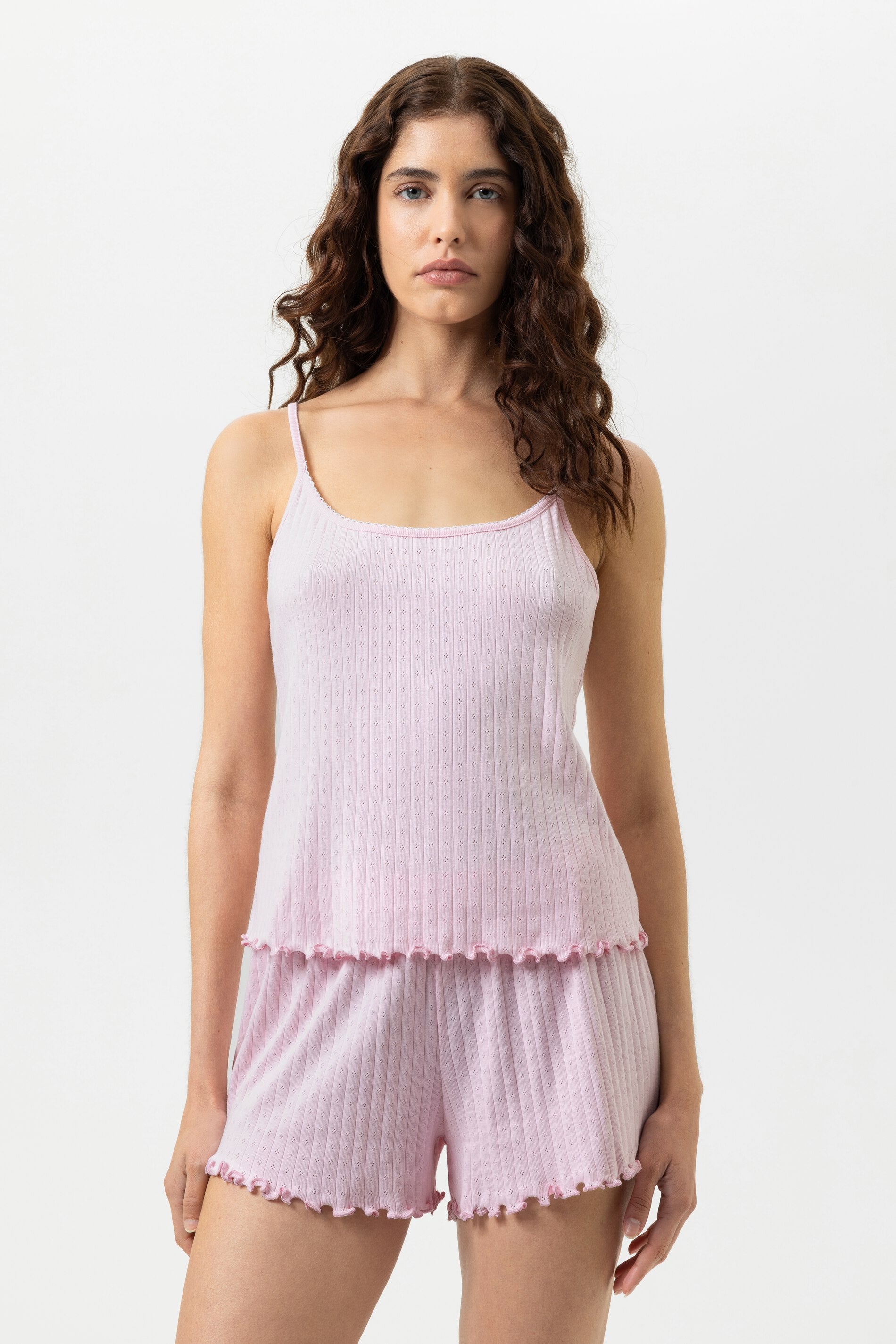 Spaghetti Top - soft pink