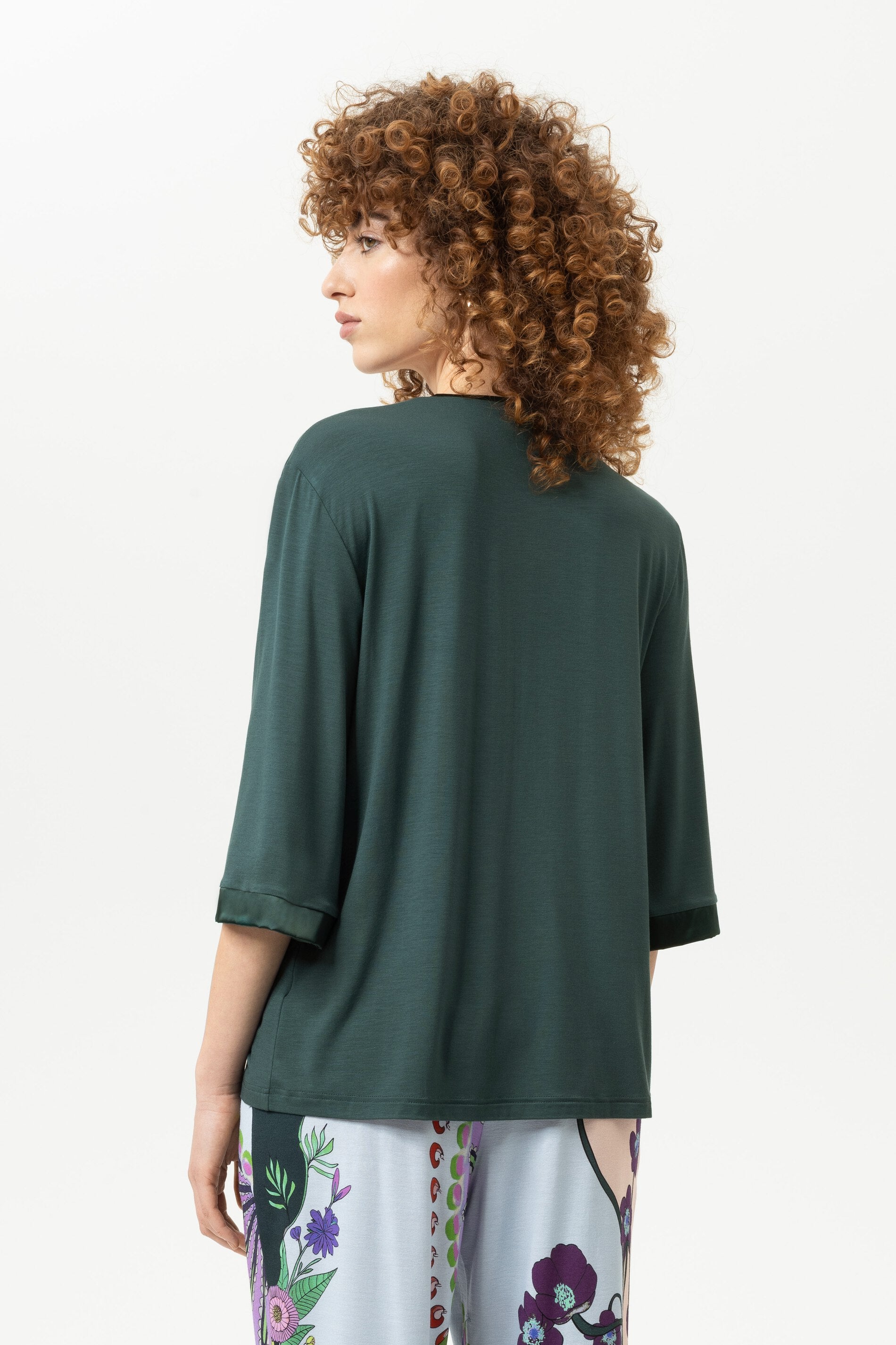 T-Shirt 3/4 Arm Serie Pure Chic Farbe Mystic Jade