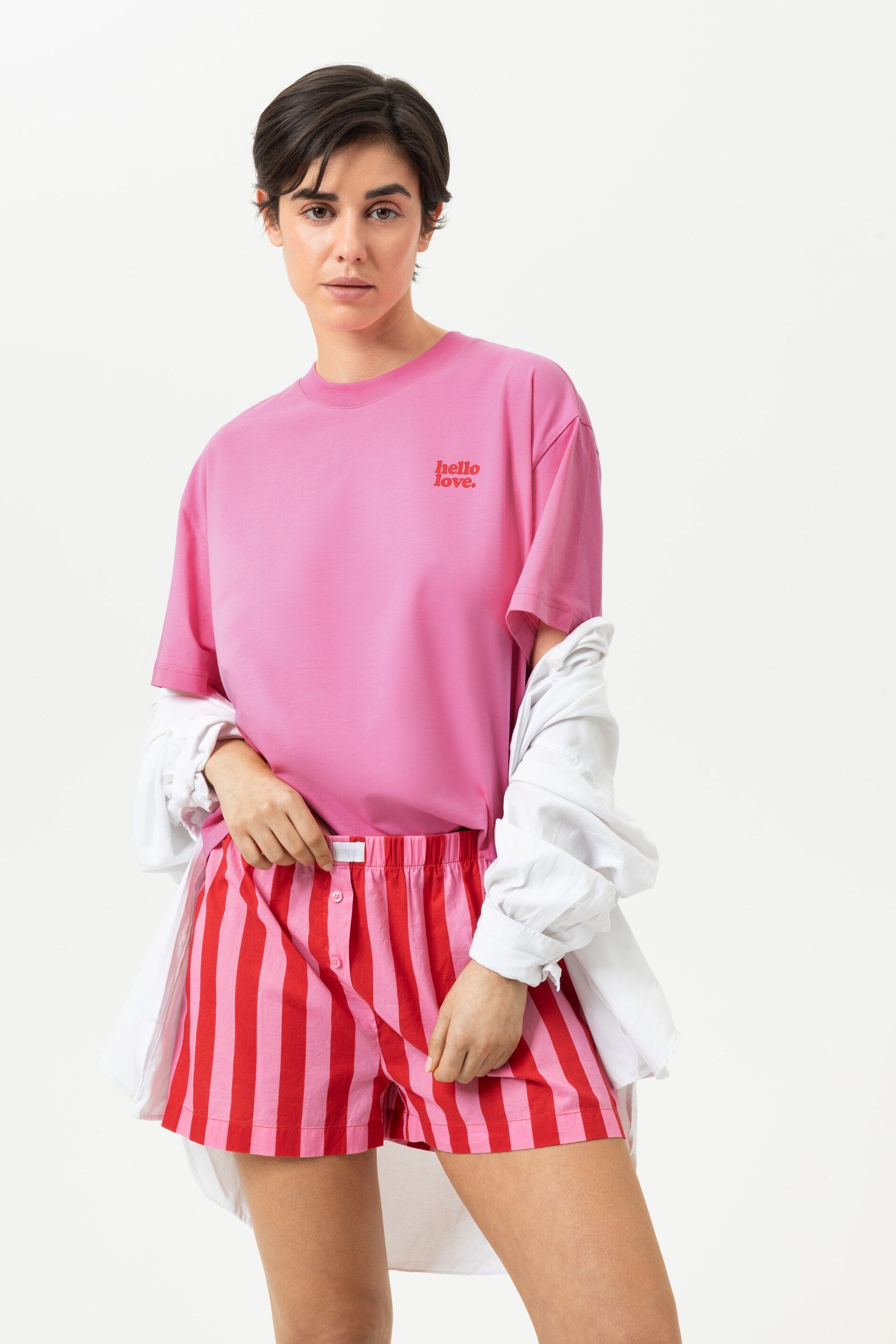 T-Shirt Serie Solid Love Farbe Bubblegum Bliss