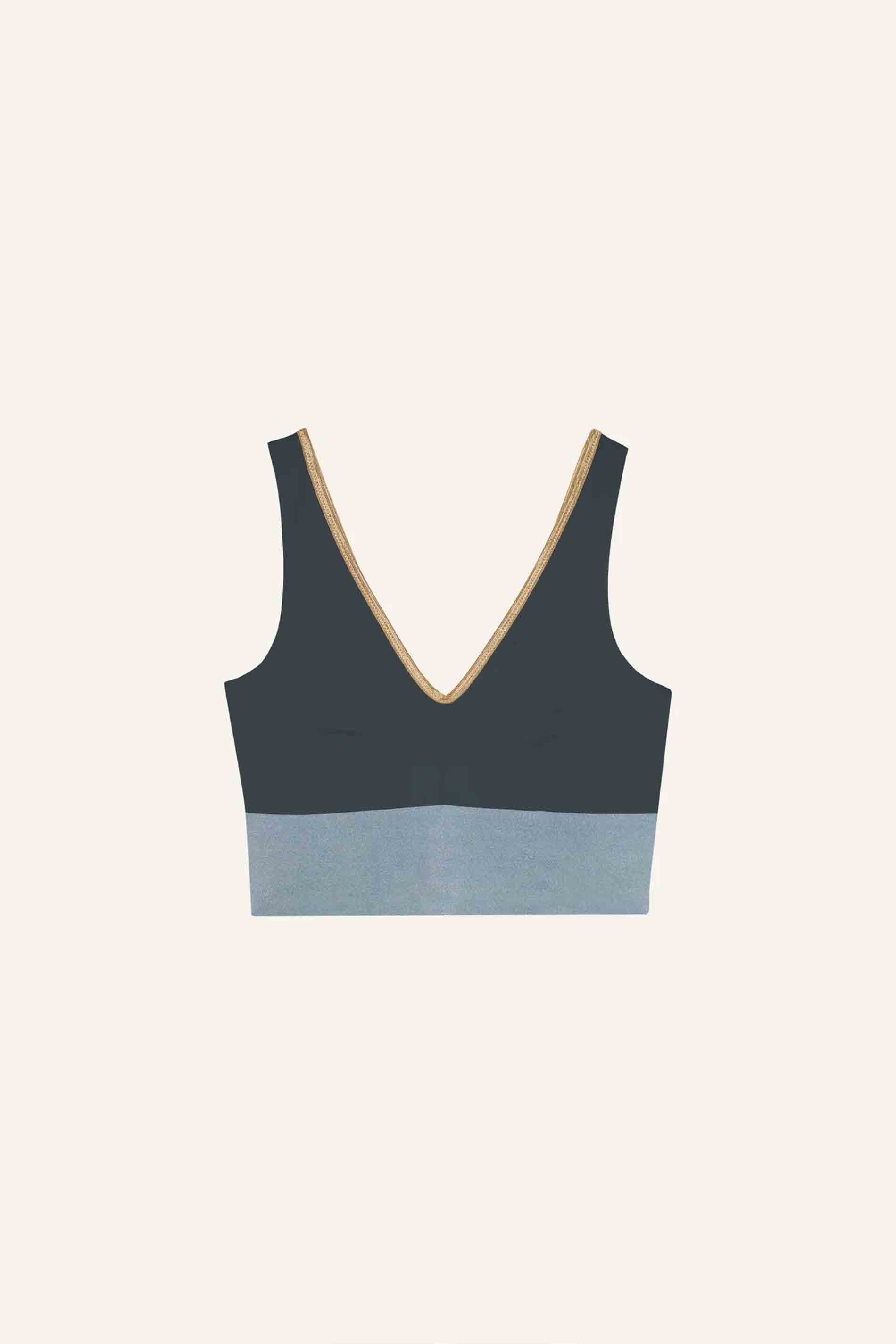 YOGA TOP - crystal-grey / fs