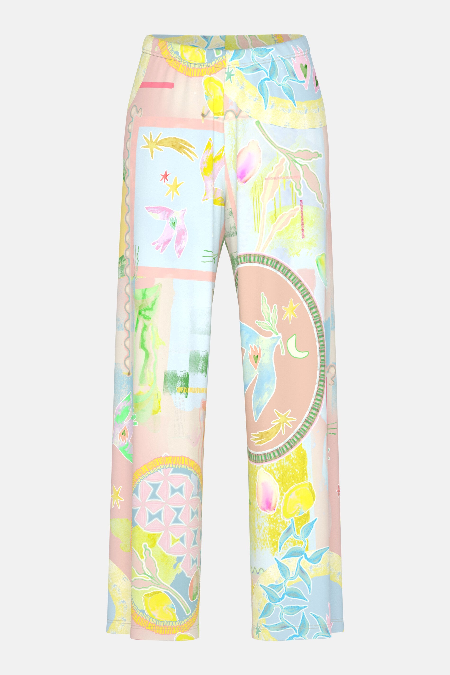 Hose lang - breezy blue