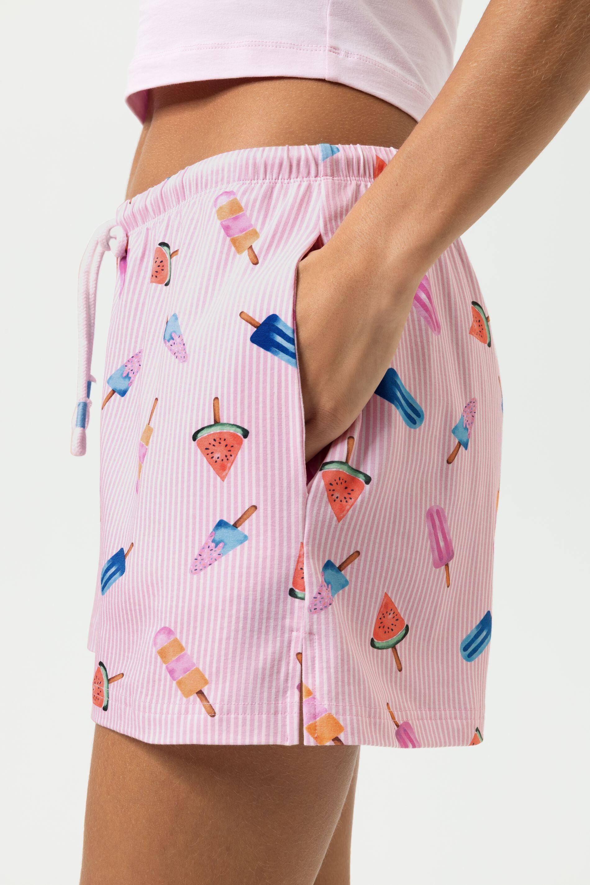 Hose kurz - soft pink