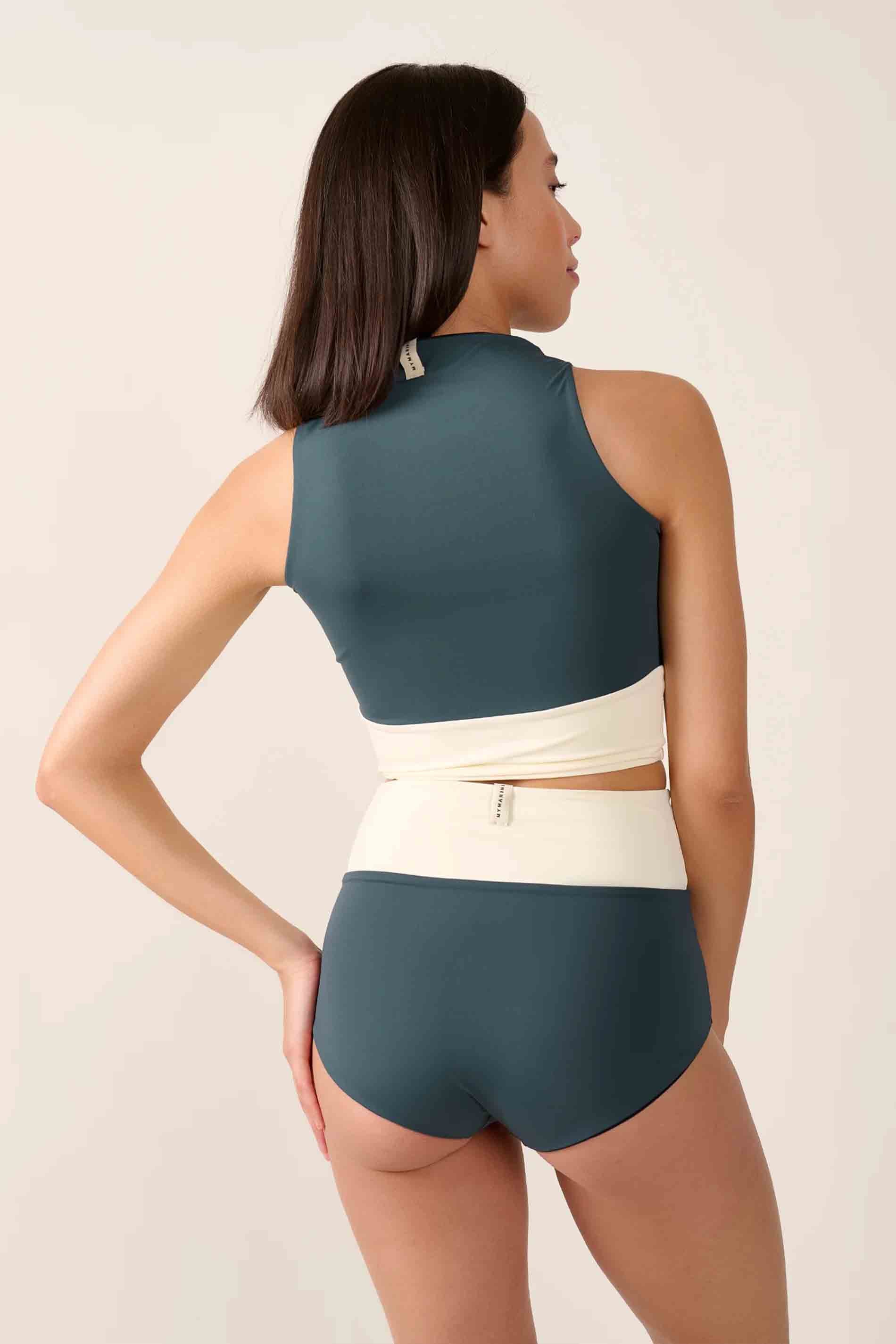 SURFTOP - black-grey-white / back