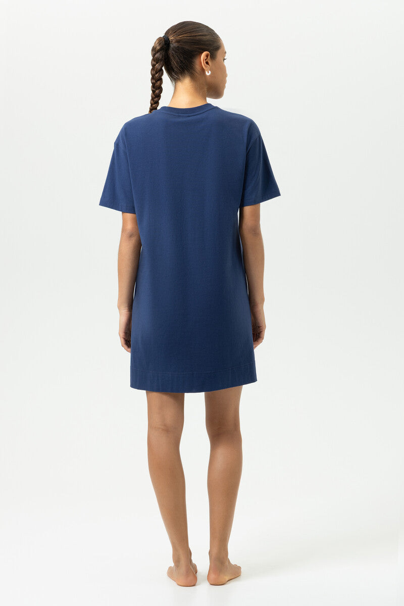 Nachthemd kurzarm - blue zodiac