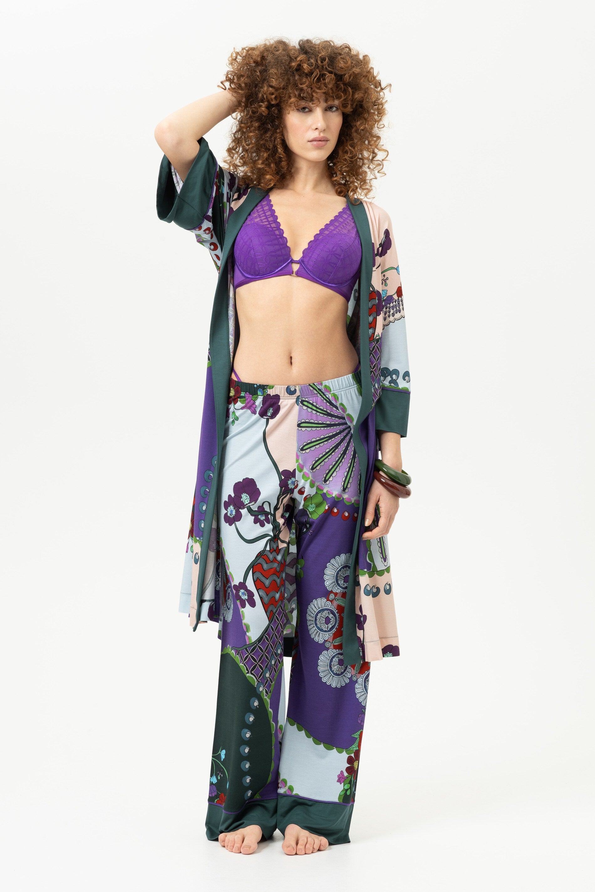 Kimono Serie Secret Glade Farbe Mystic Jade