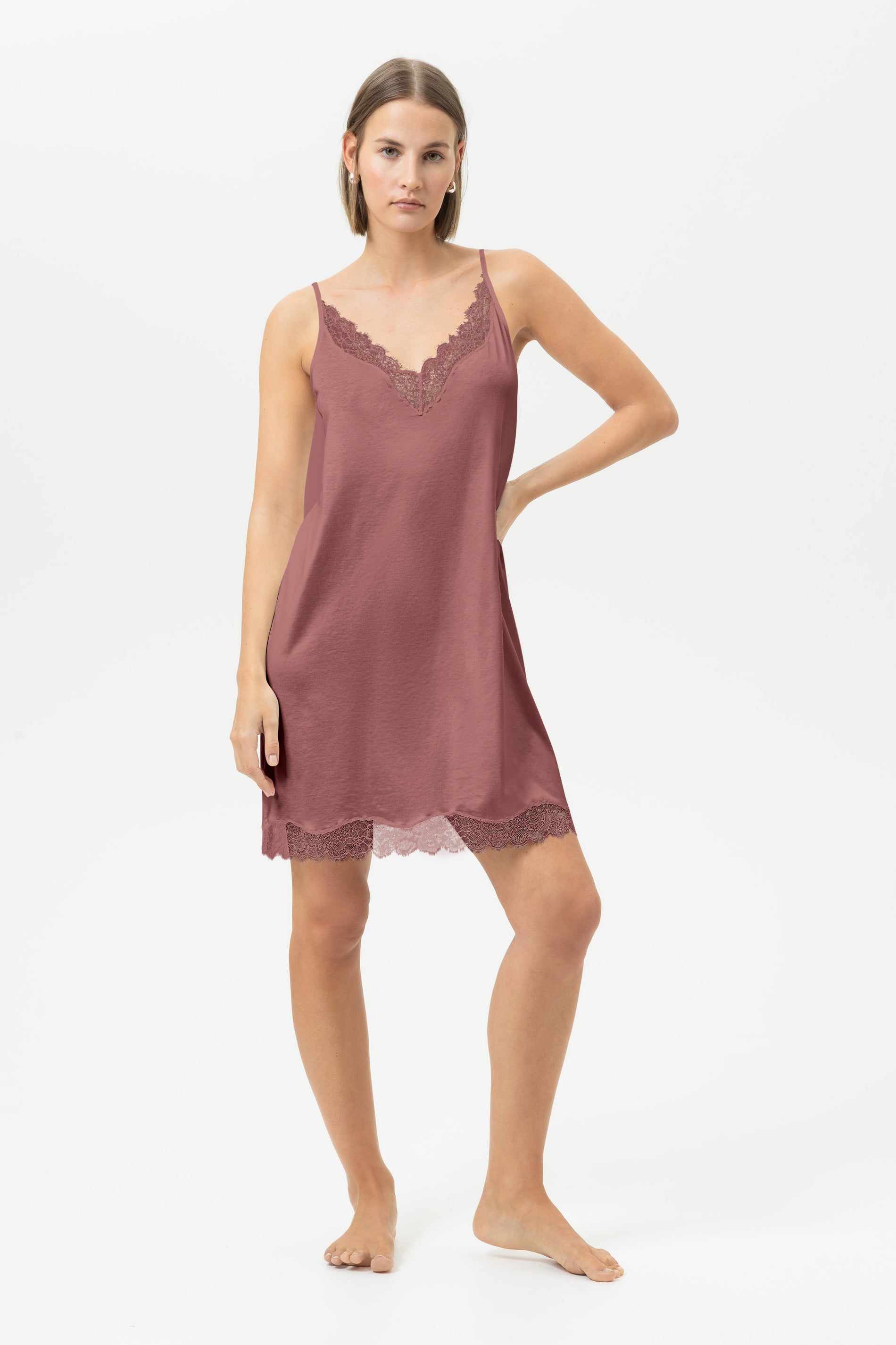 Negligé Serie Pure Shine Lace Farbe Java