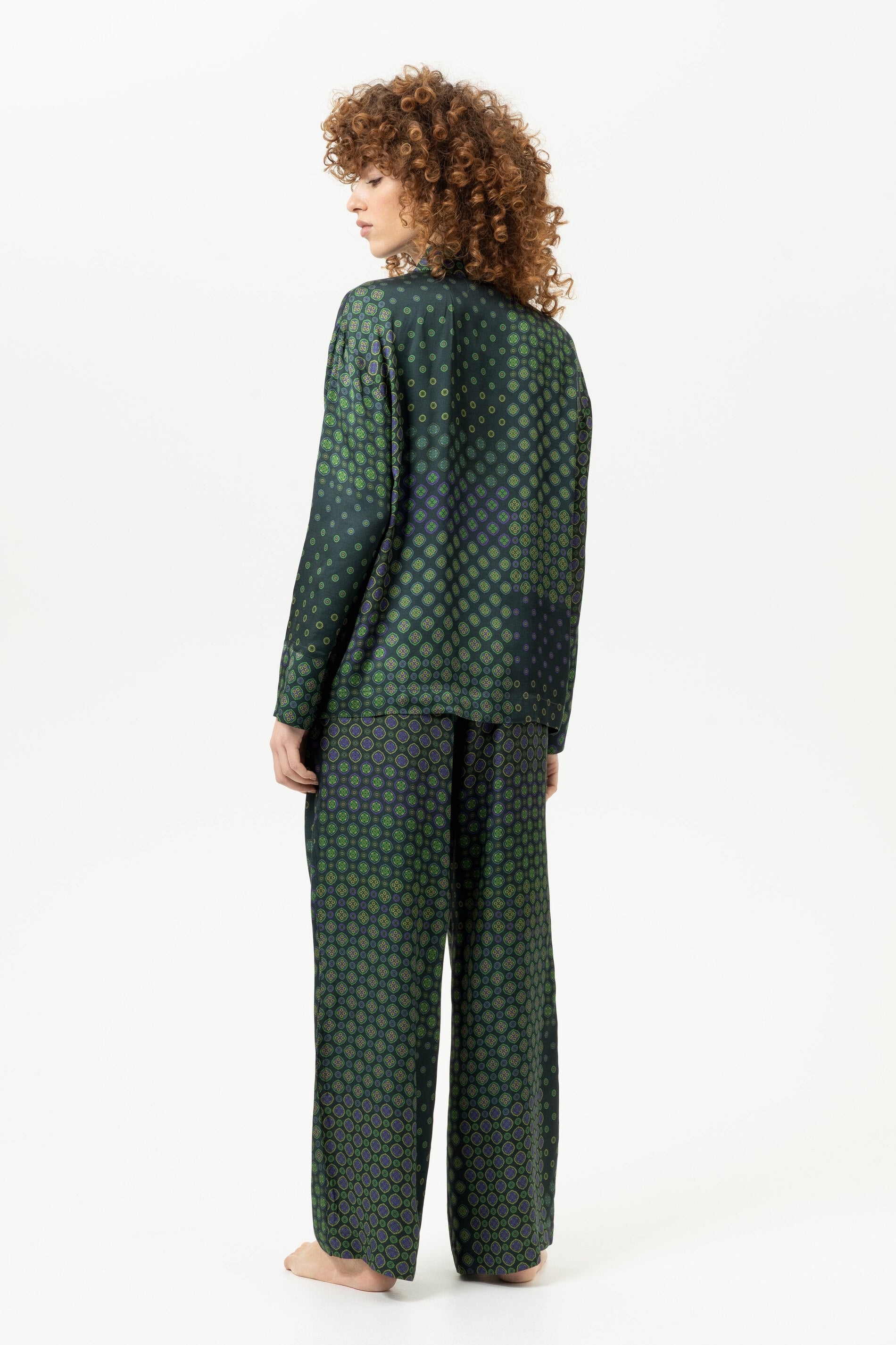 Anzug lang Serie Greenline Tie Farbe Mystic Jade
