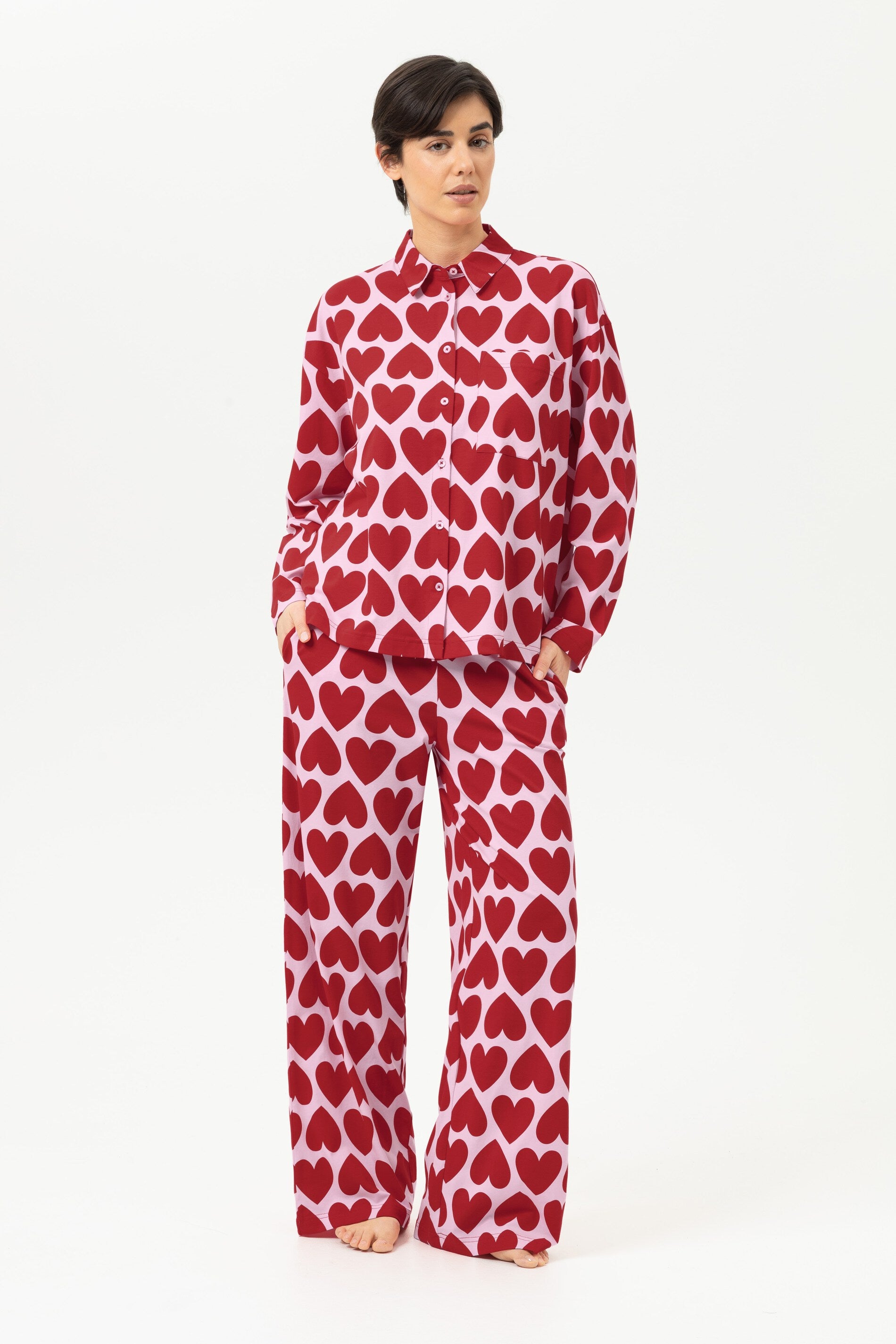 Anzug lang Serie Sugar Hearts Farbe Red Carpet