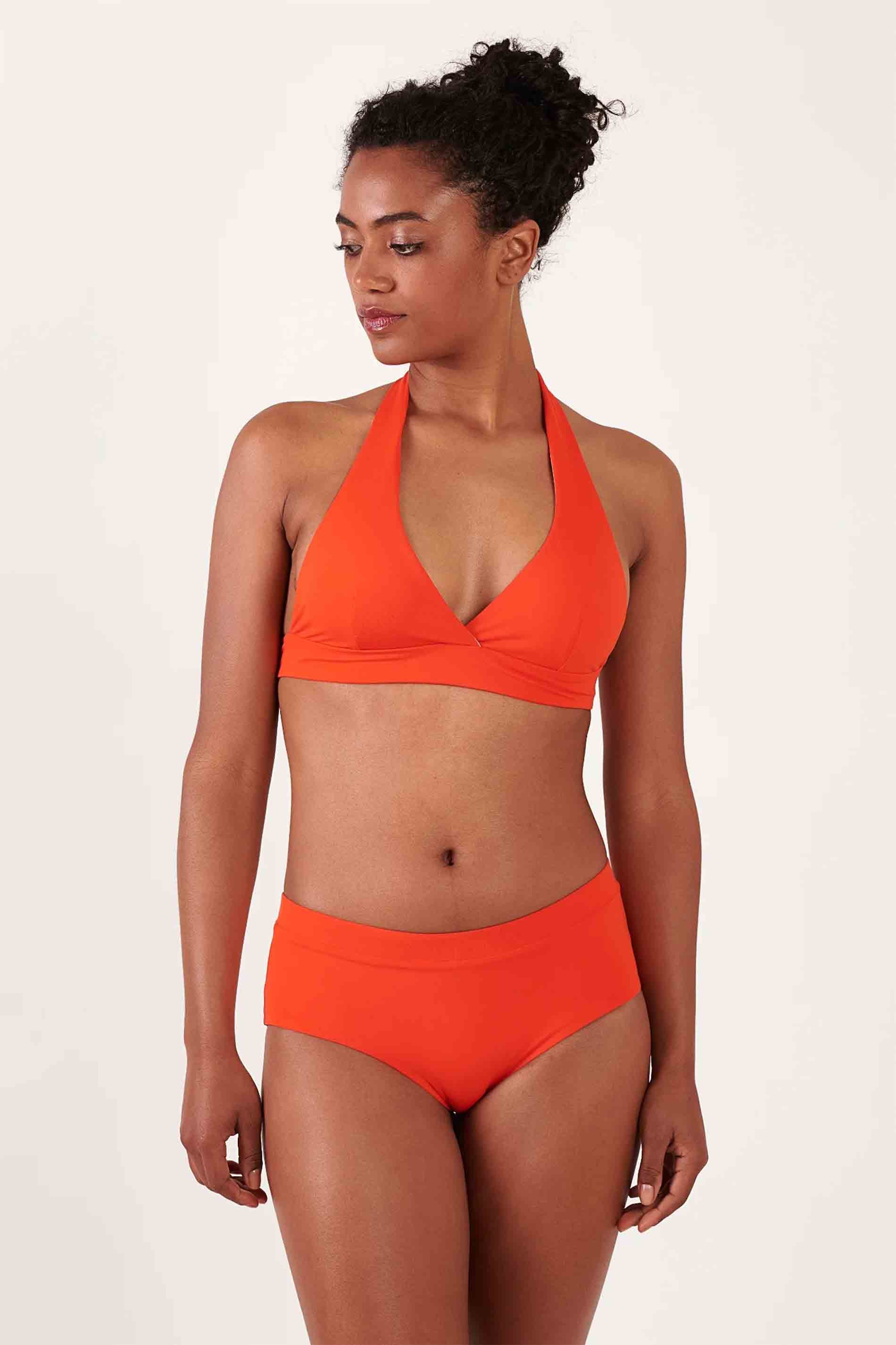 Neckholder Top - poppy macaron / detail02