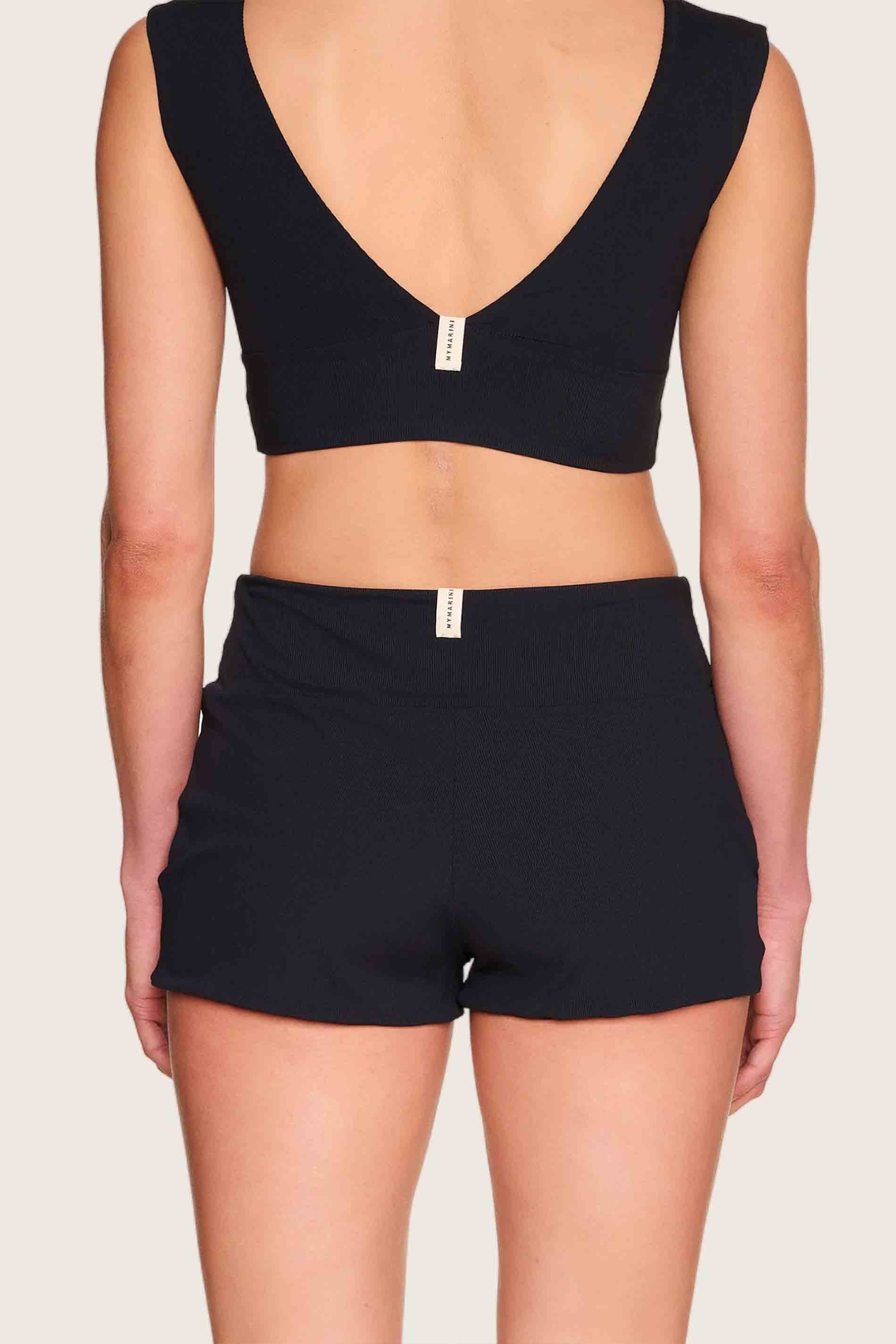 LOOSE SHORTS - black / back