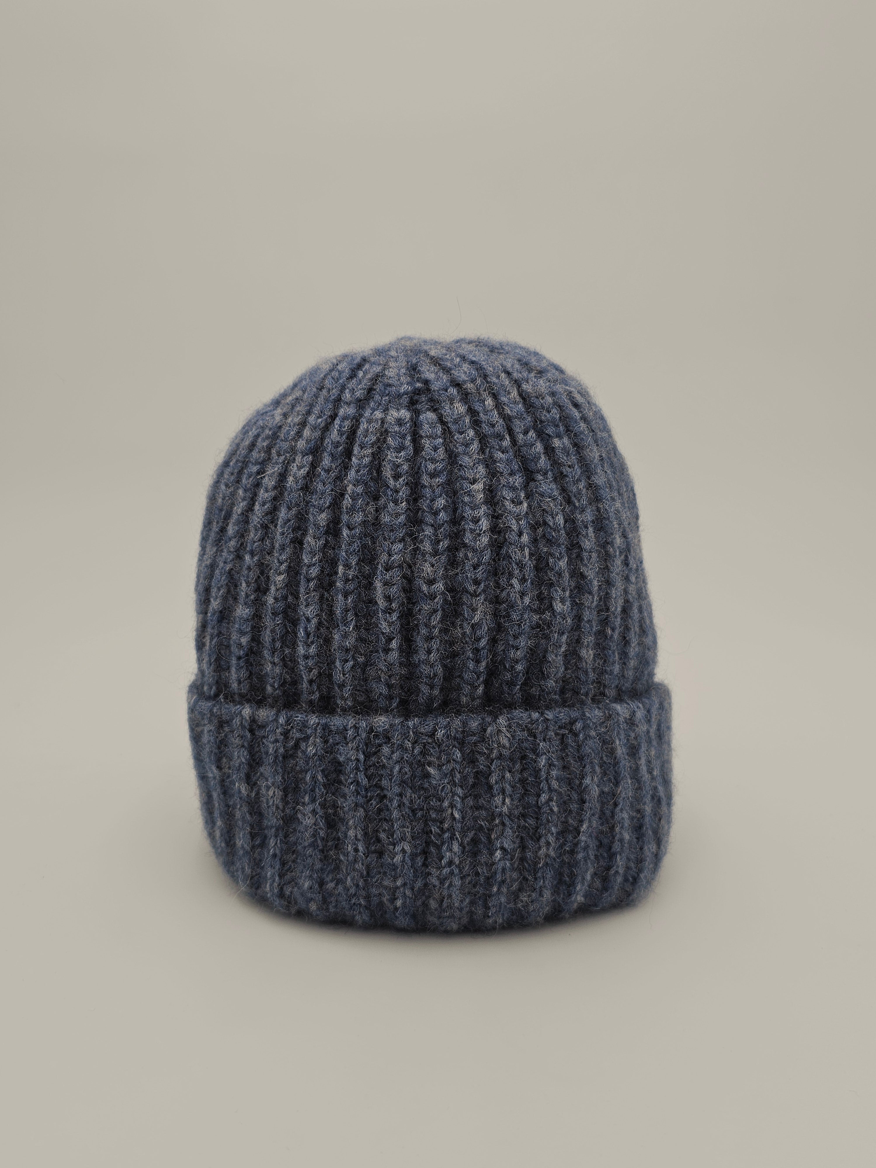 Mütze Classic Alpaca - stone blue