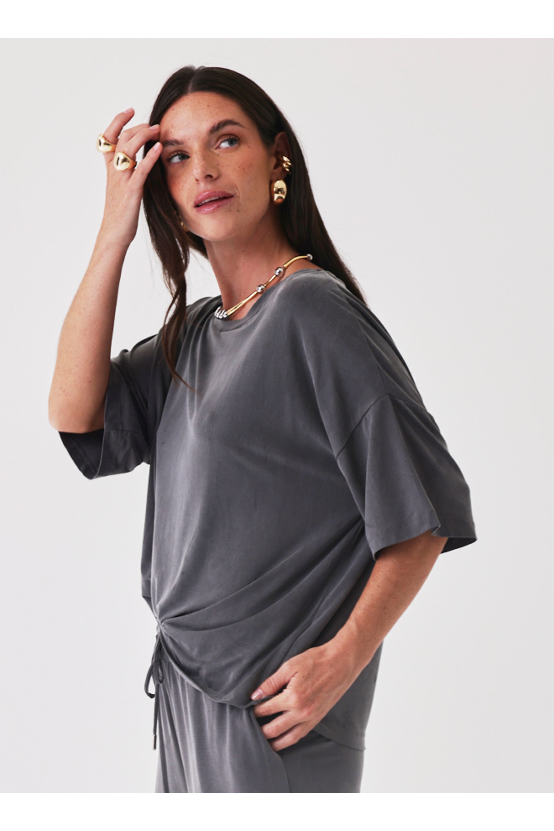 Shirt Rundhals - mésange