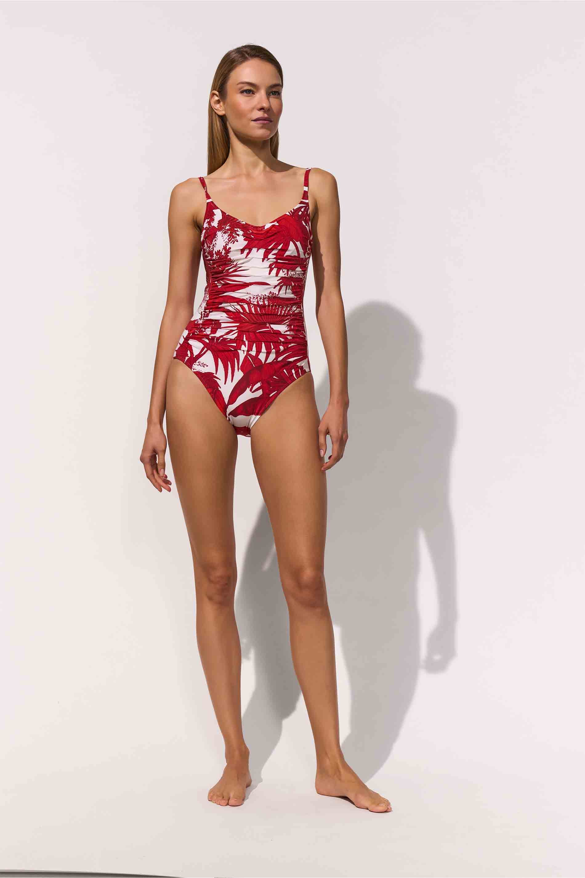 SWIMSUIT - CREME ROUGE / fs