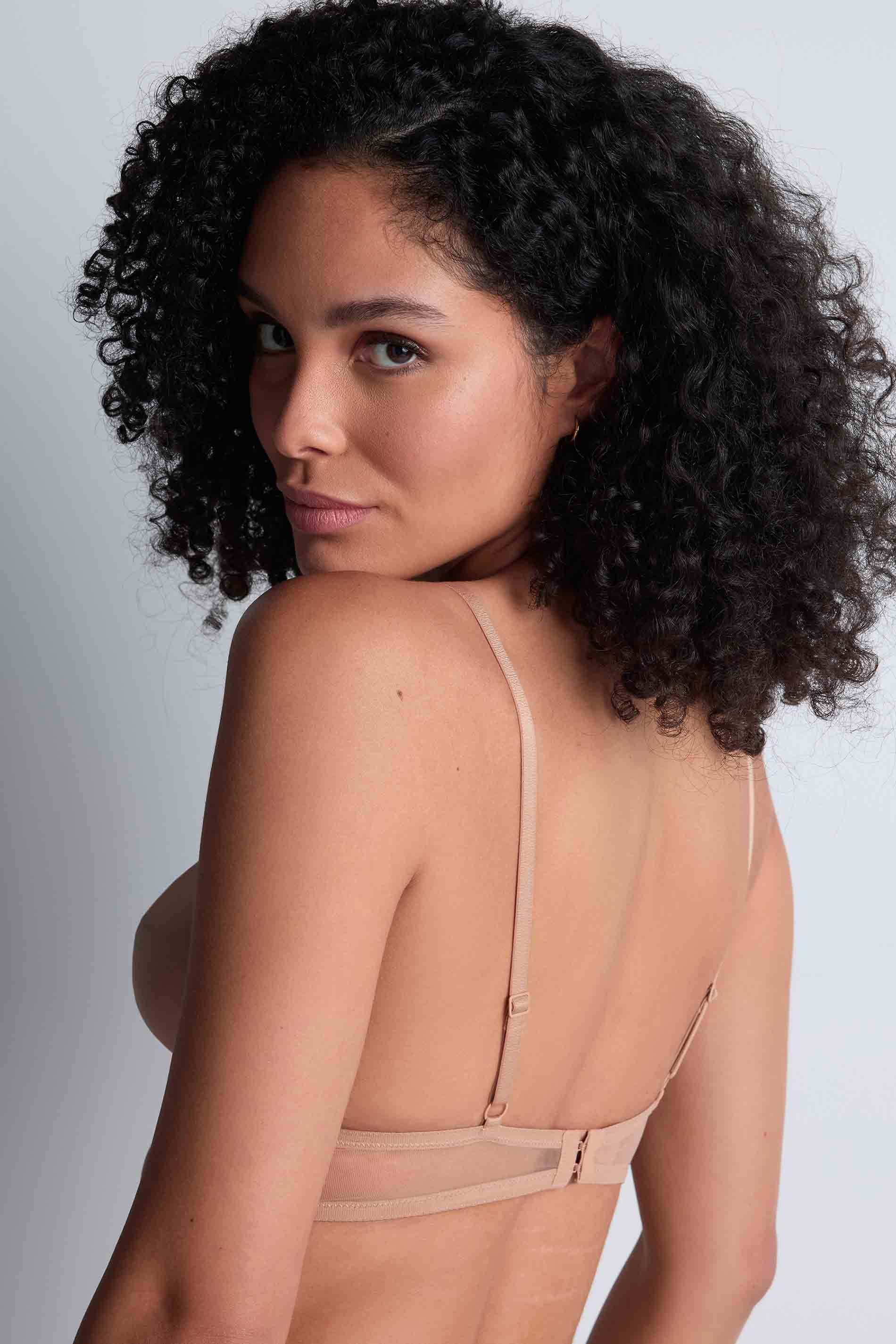 TRIANGLE BRA - SAND / detail02