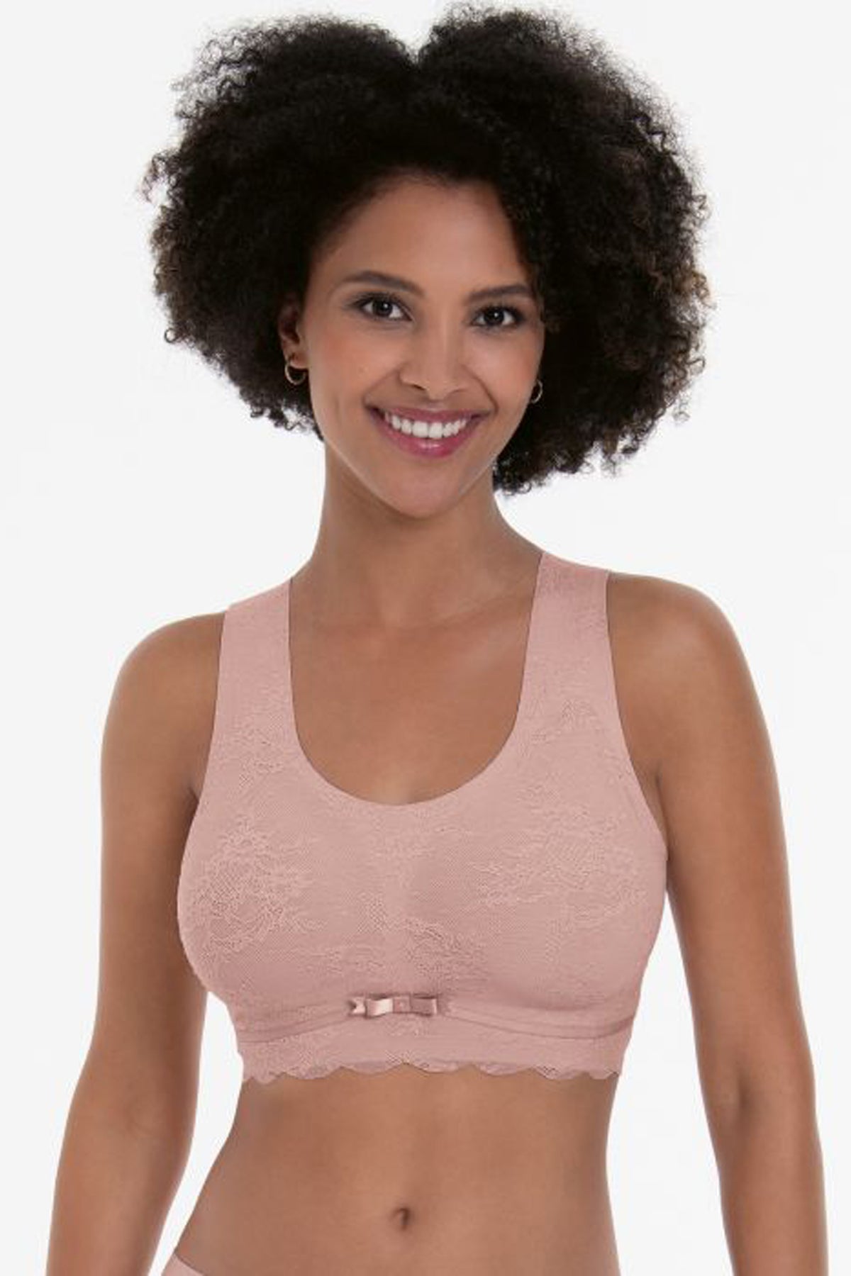 Bralette - rosewood