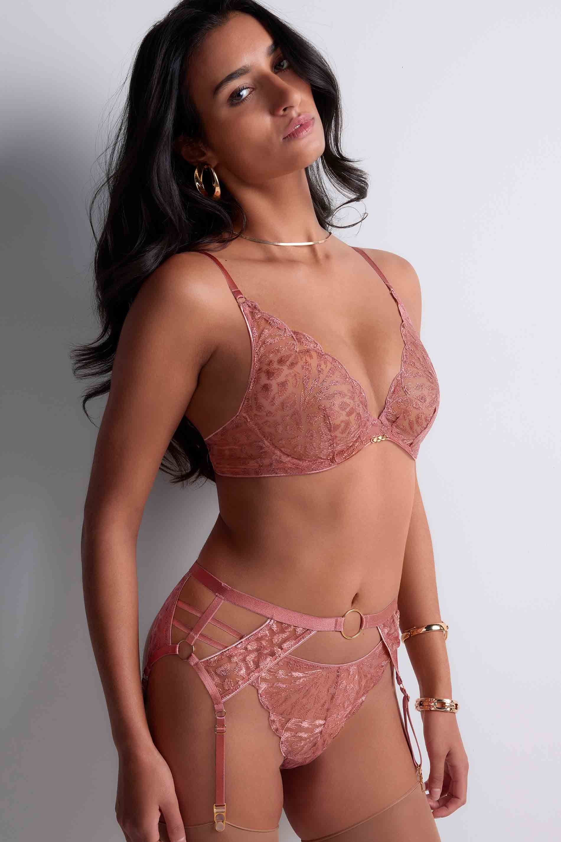 TANGA - WARM PINK / front