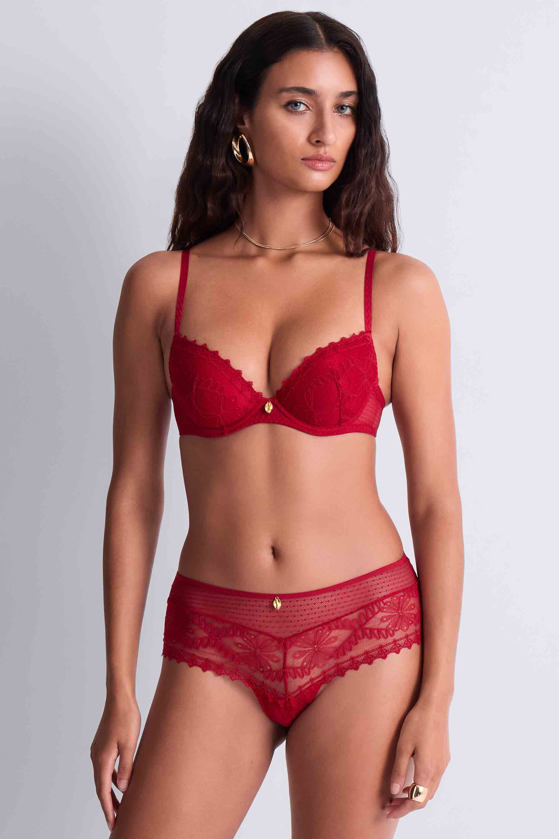 SHORTS - CHERRY / detail01