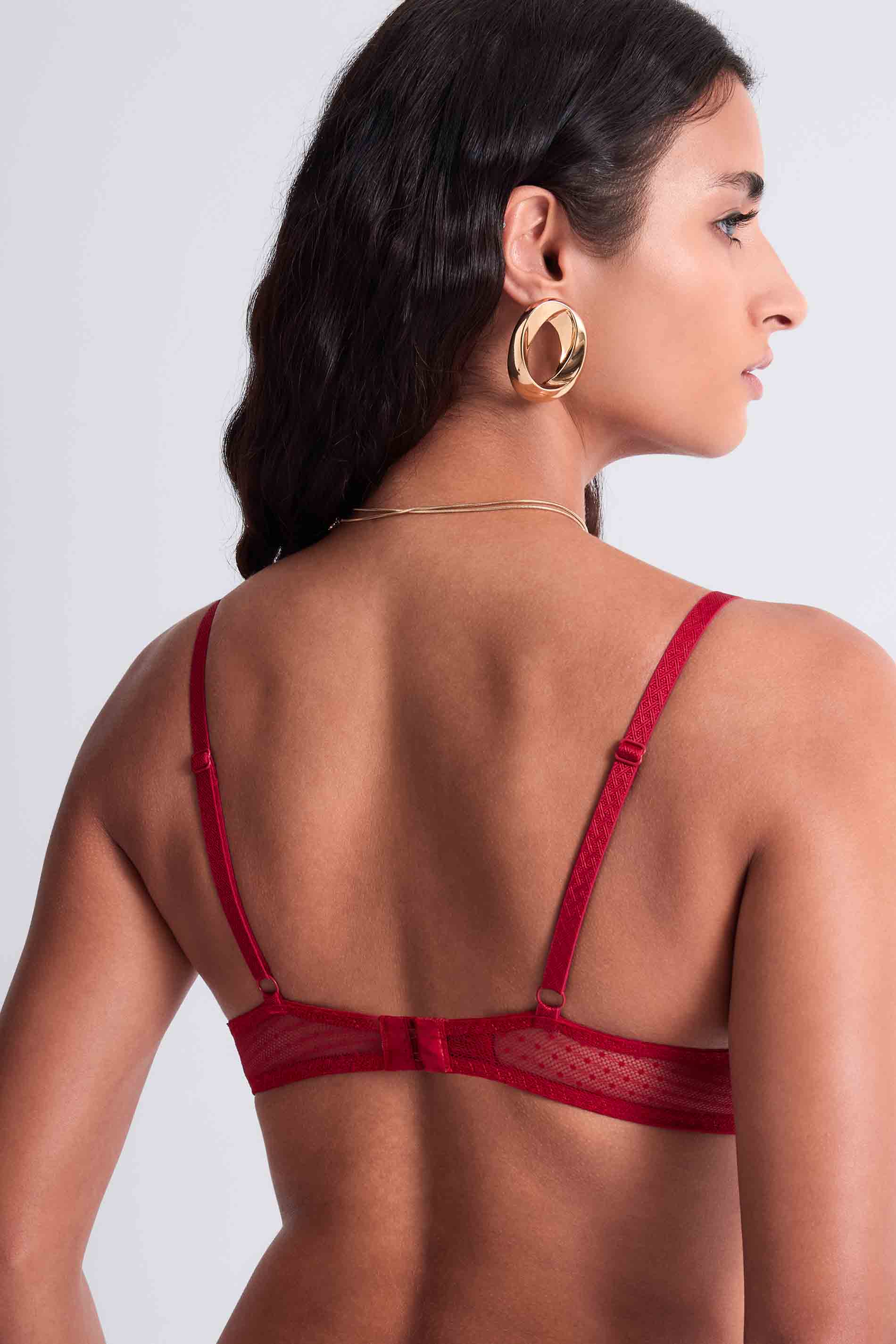 ULTRA PLUNGE TRIANGLE SG - CHERRY / back