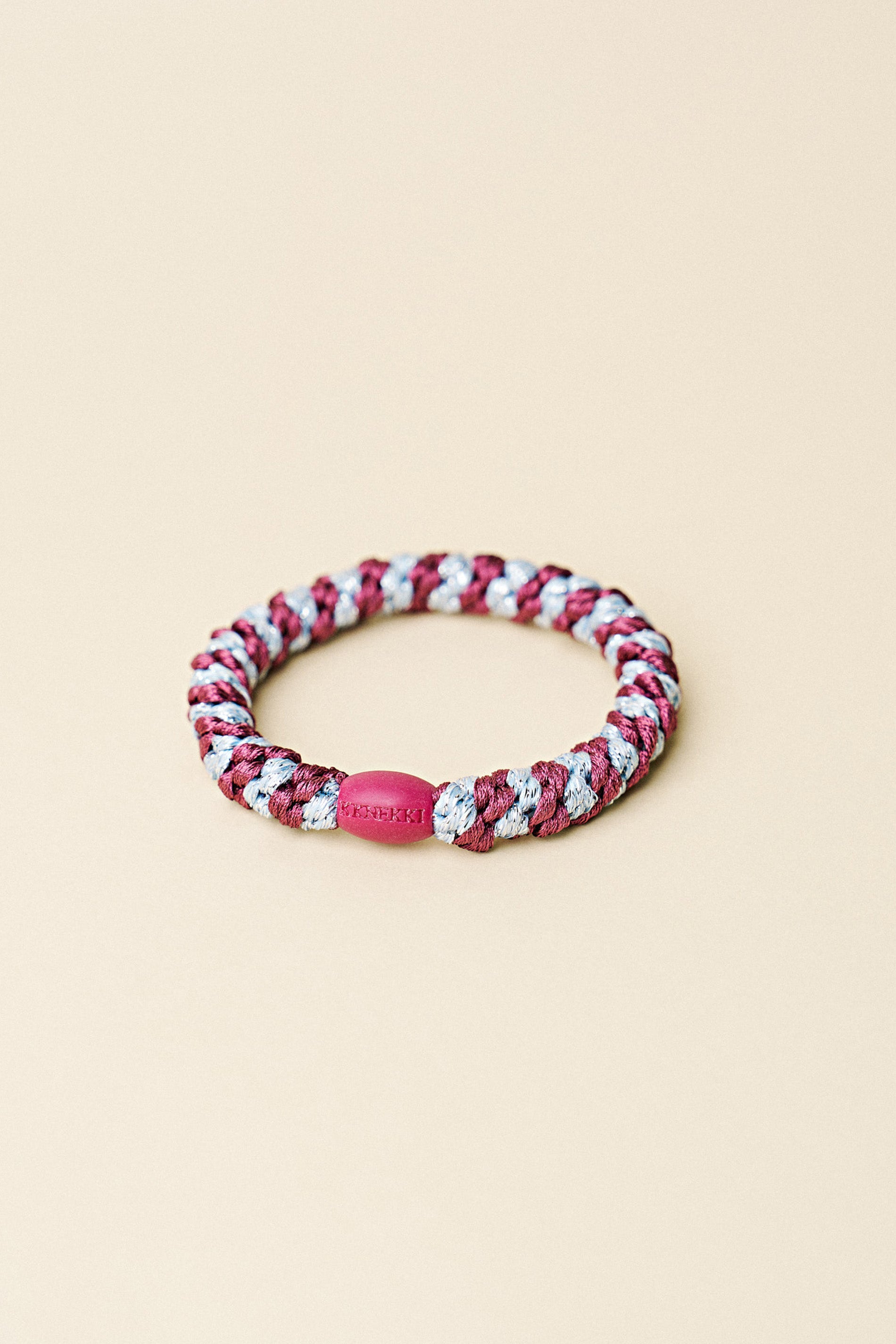Rosewood seablue glitter Stripe - Two colored stripe