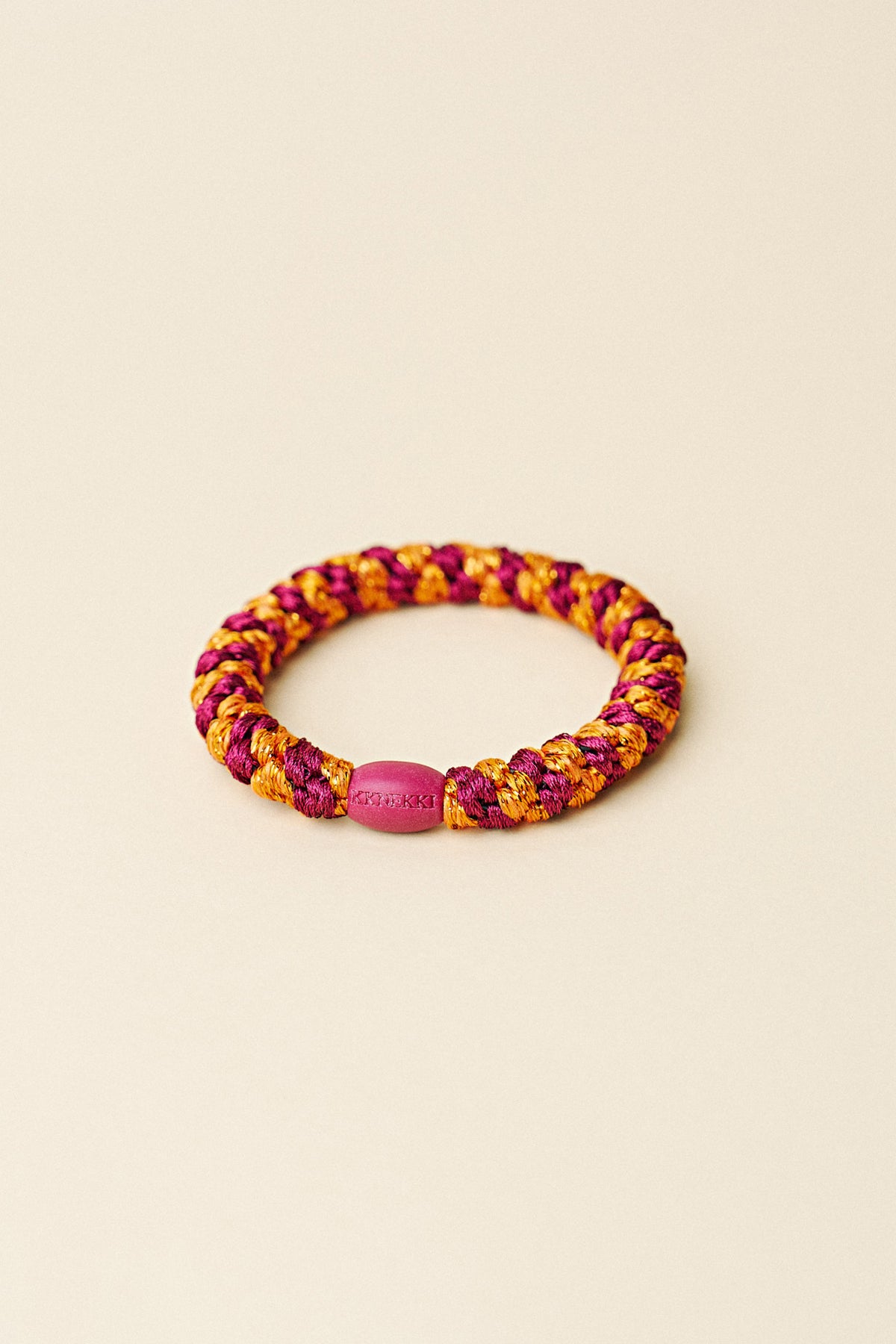 Bordeaux orange glitter Stripe - Two colored stripe