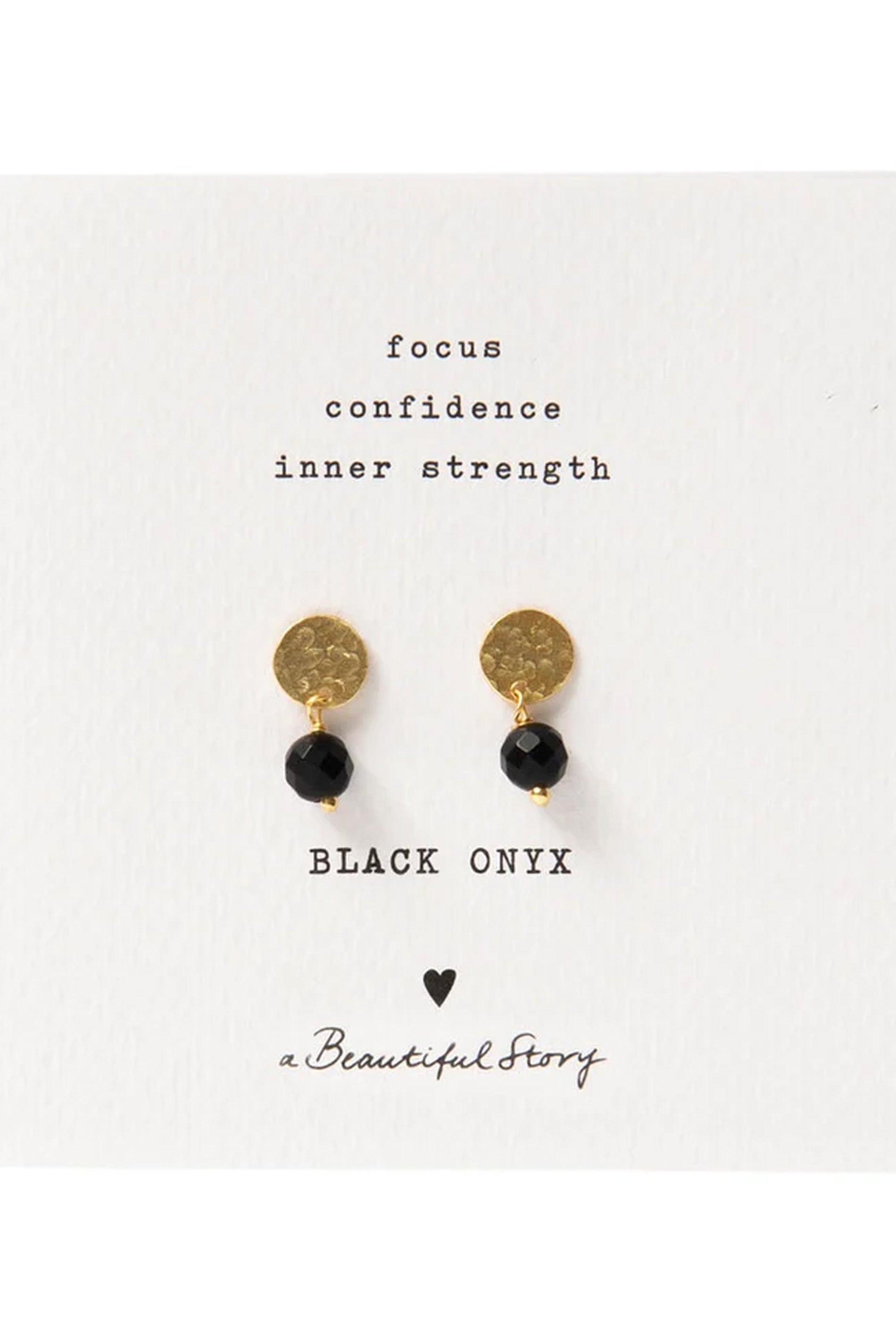 Mini Coin Black Onyx - zwart