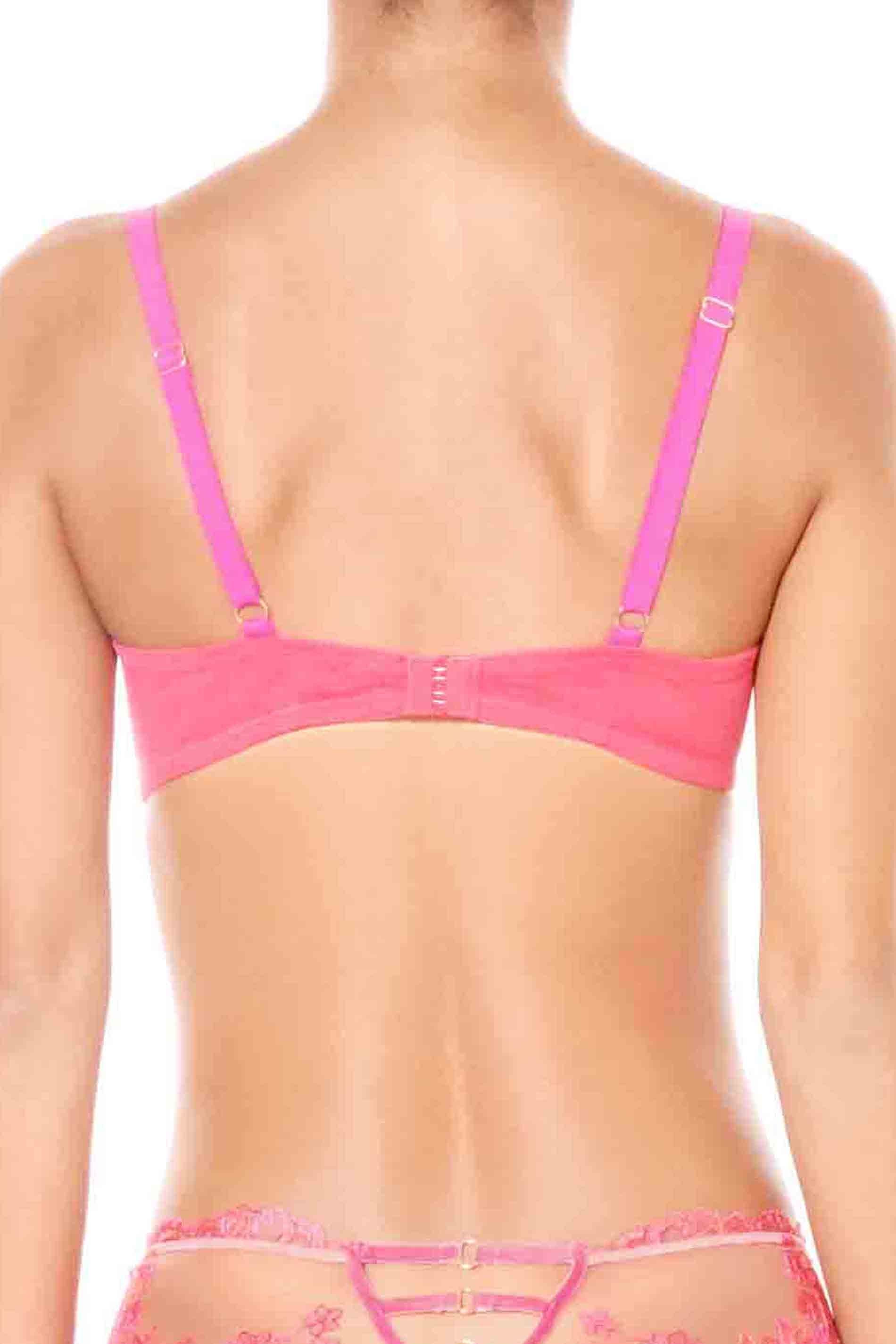 Underwire - pink / back