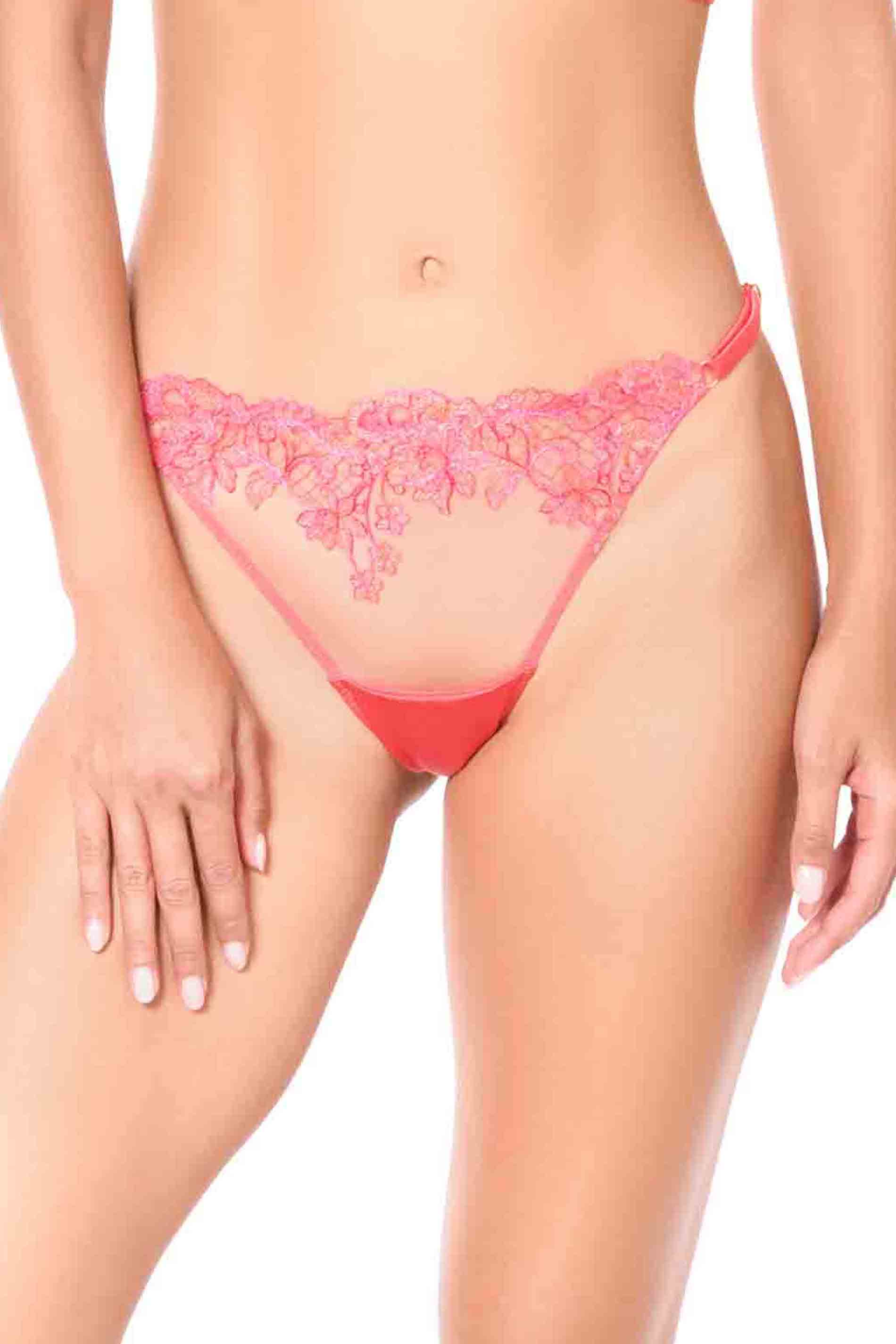 Thong - pink / front