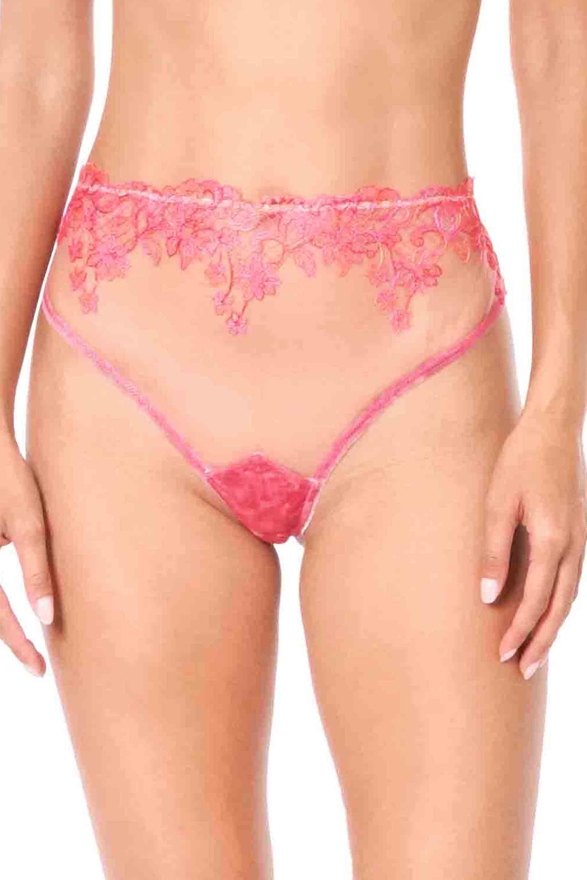 Tanga - pink / front