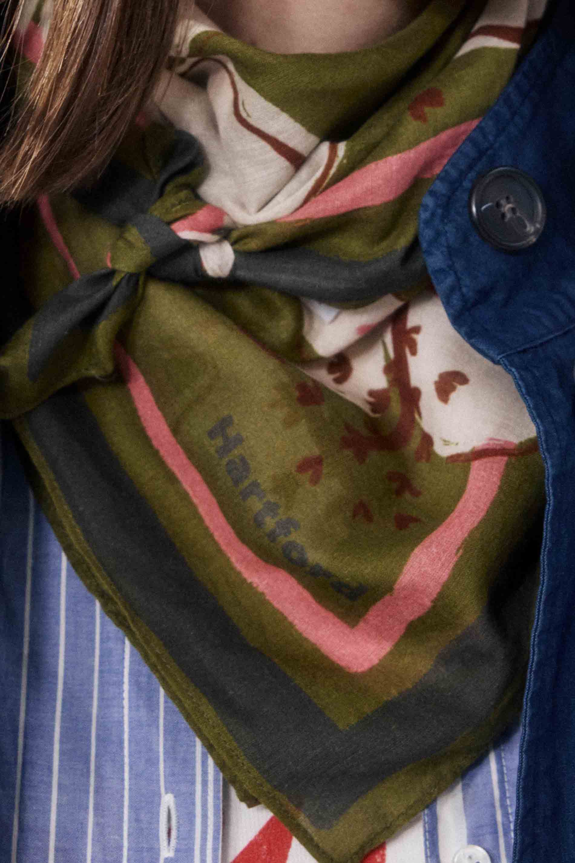 Bandana Hibiscus - pickles / front