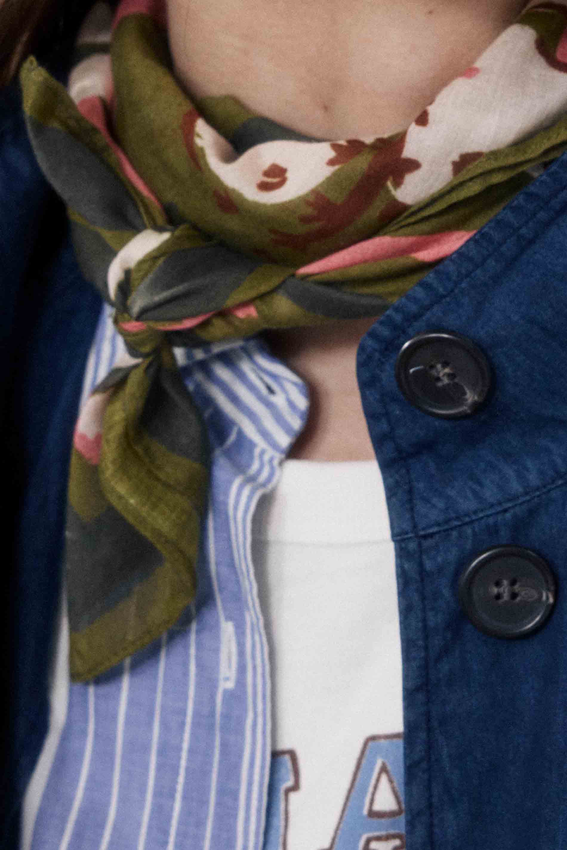 Bandana Hibiscus - pickles / detail01