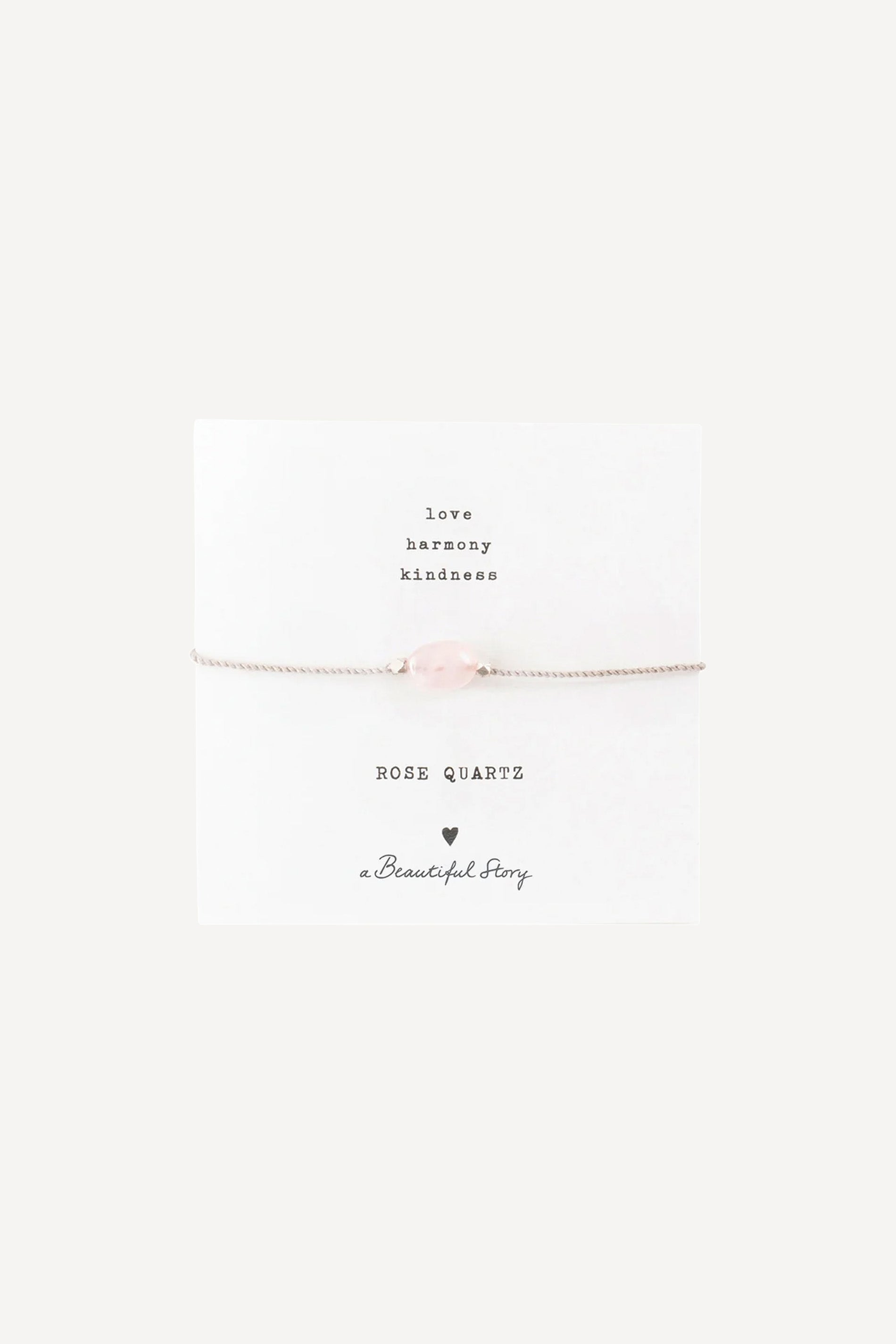 Gemstone card - rose