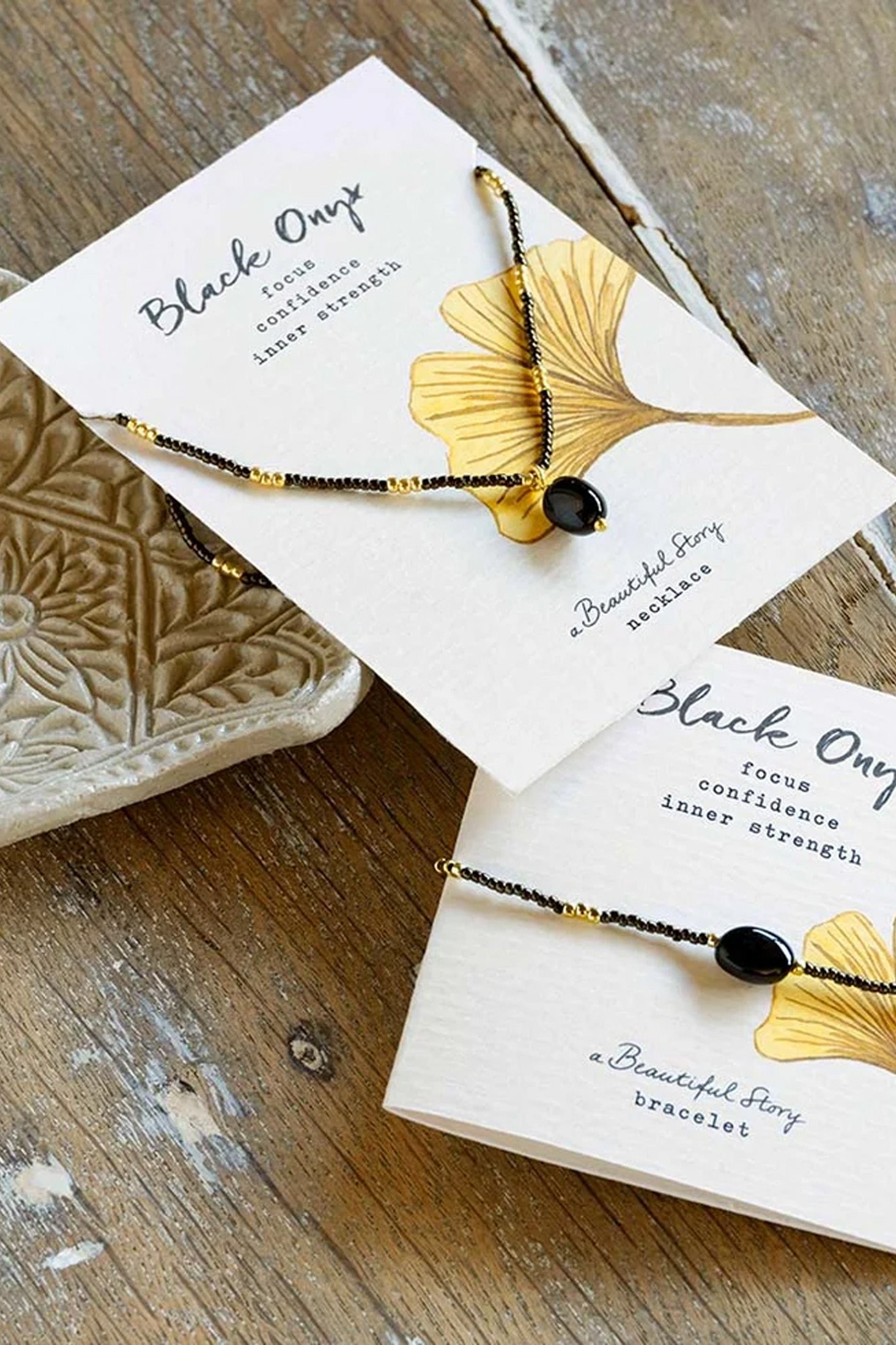 Wanting Black Onyx Bracelet GC - black
