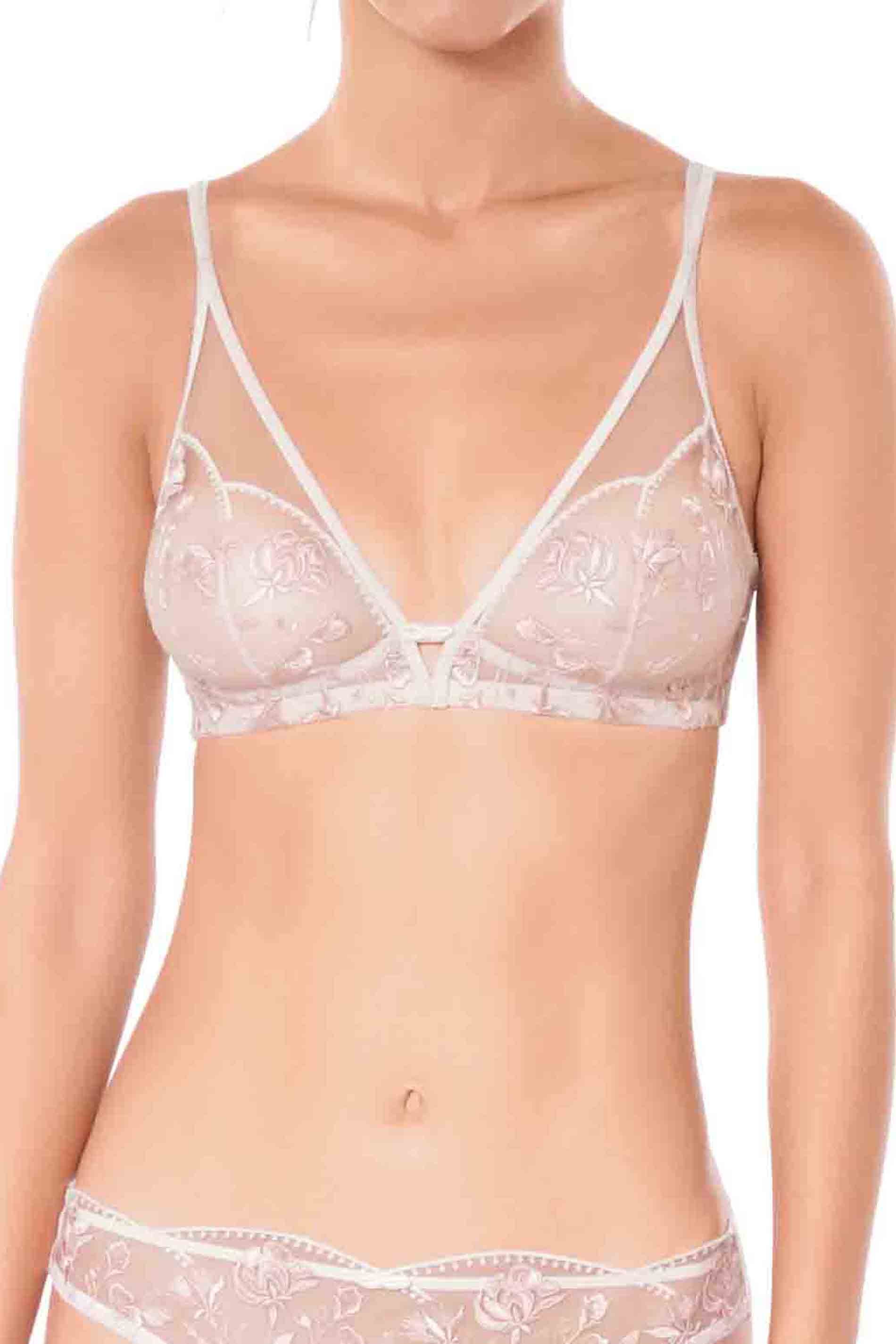 Boheme Bralette - blush / front