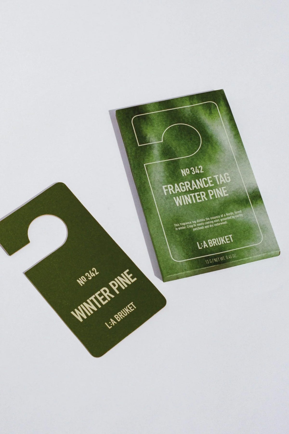Winter Pine Fragrance Tag