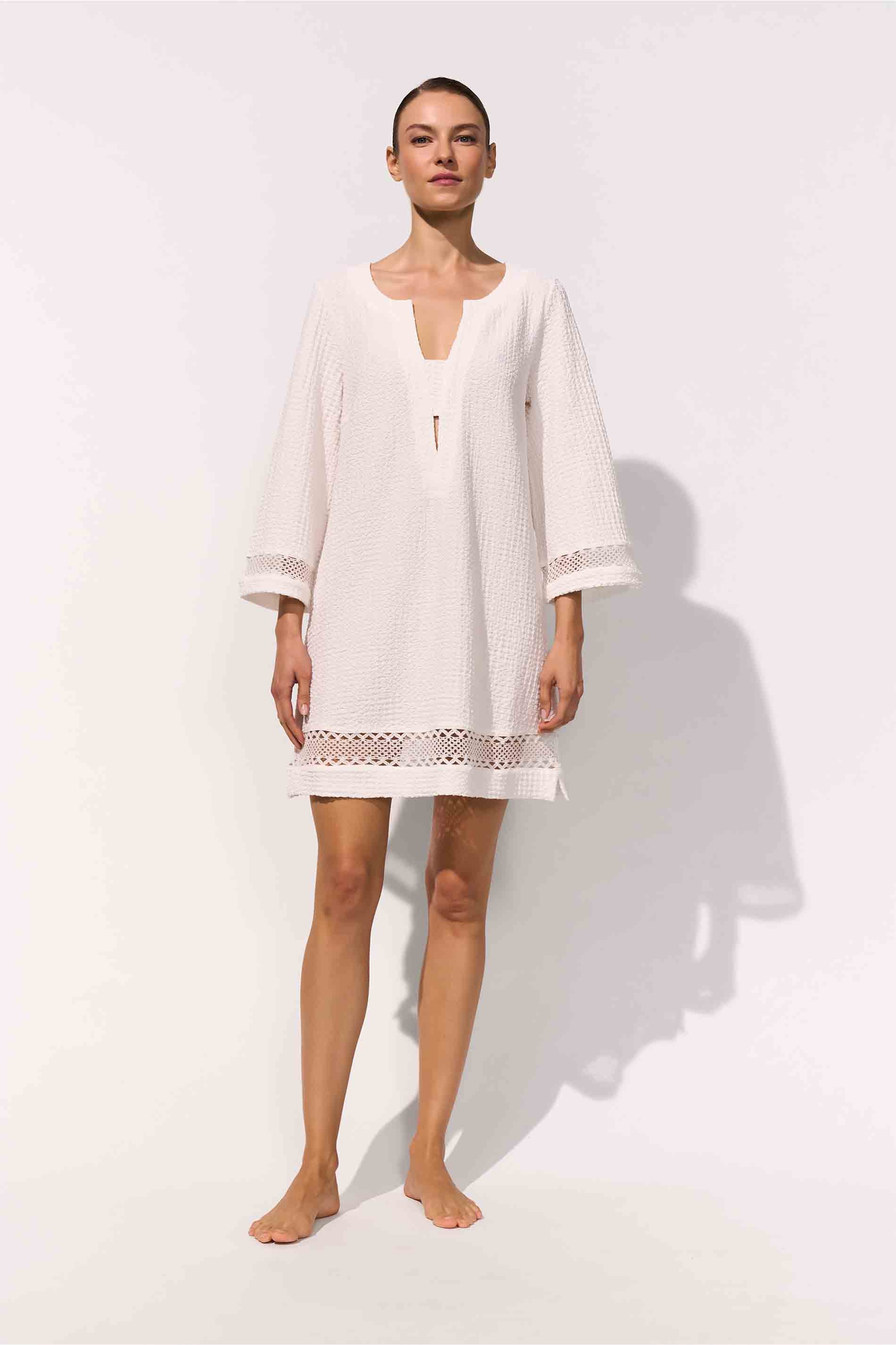 TUNIC - OFF-WHITE / front