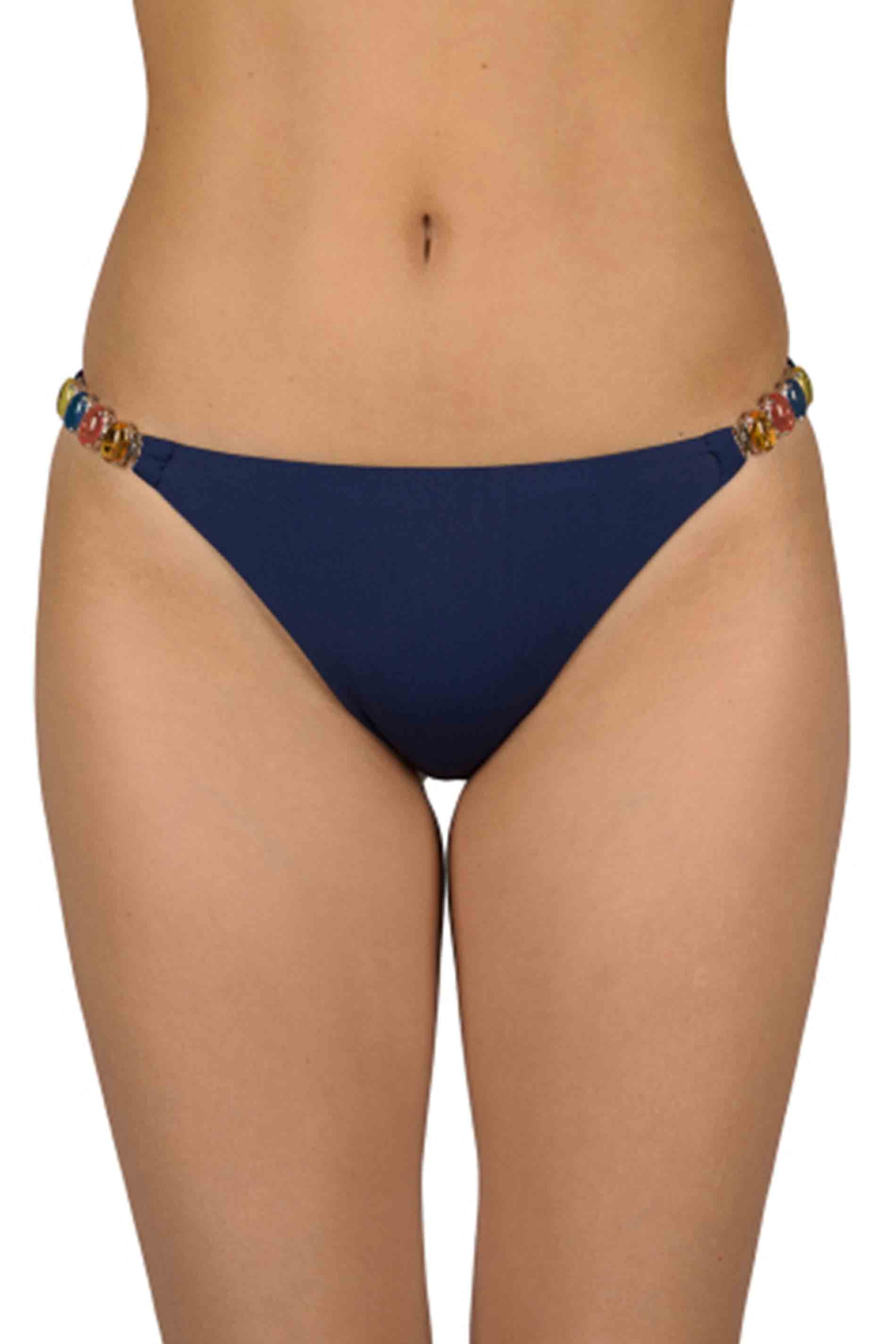 Clarence Bikini Brief - NAVY / front