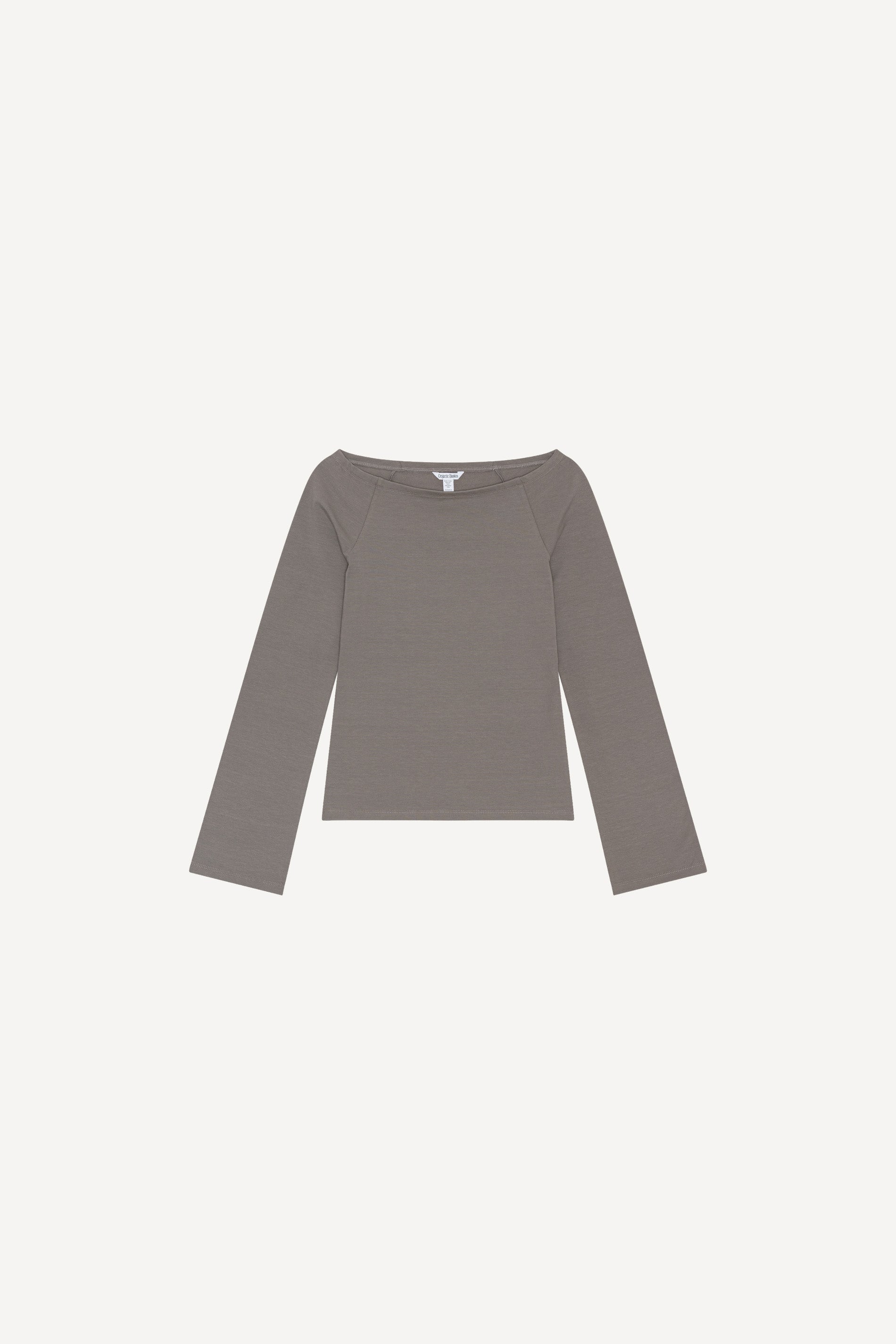CORE BOAT NECK LONG SLEEVE - pavement