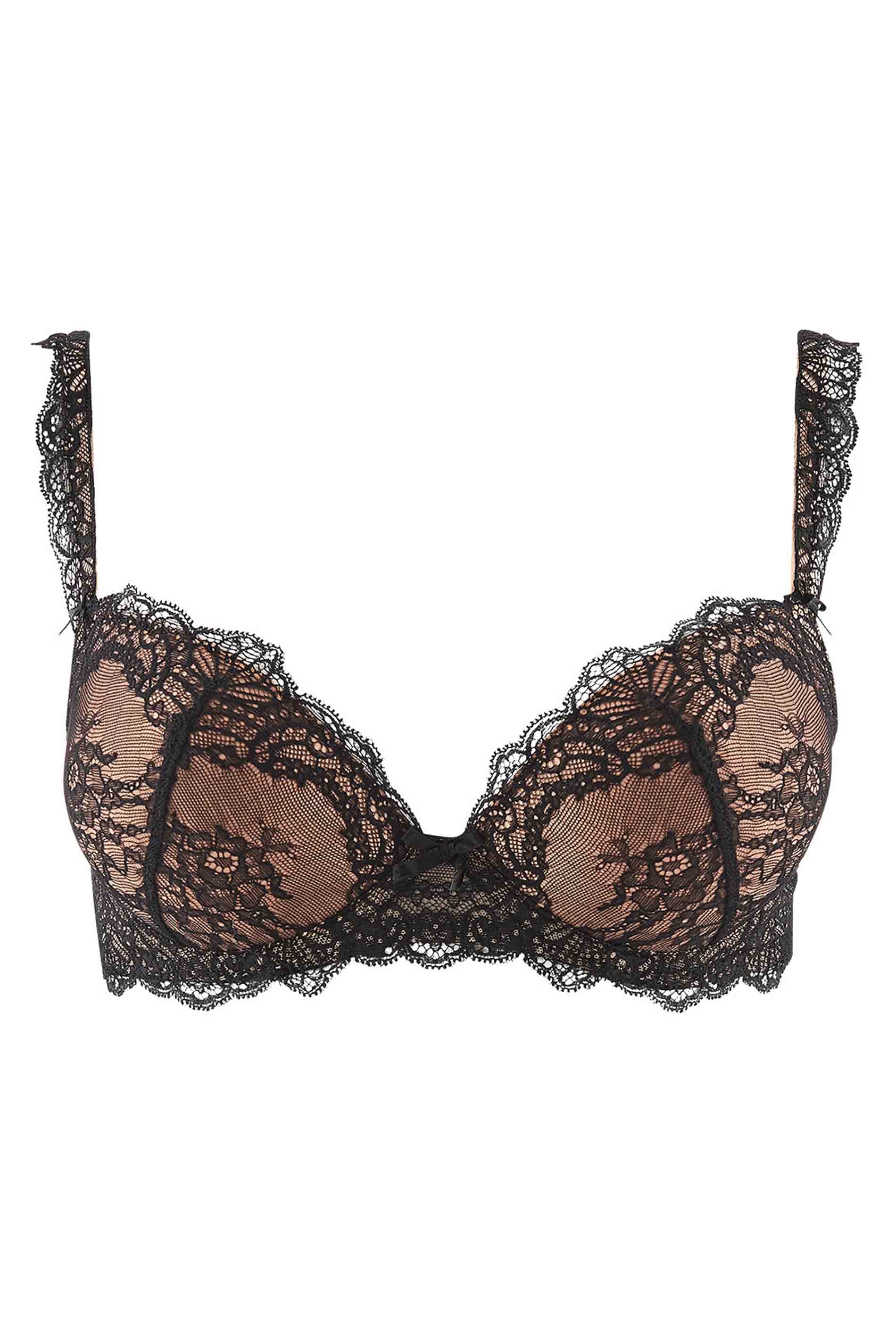 PLUNGE BRA - NOIR / fs