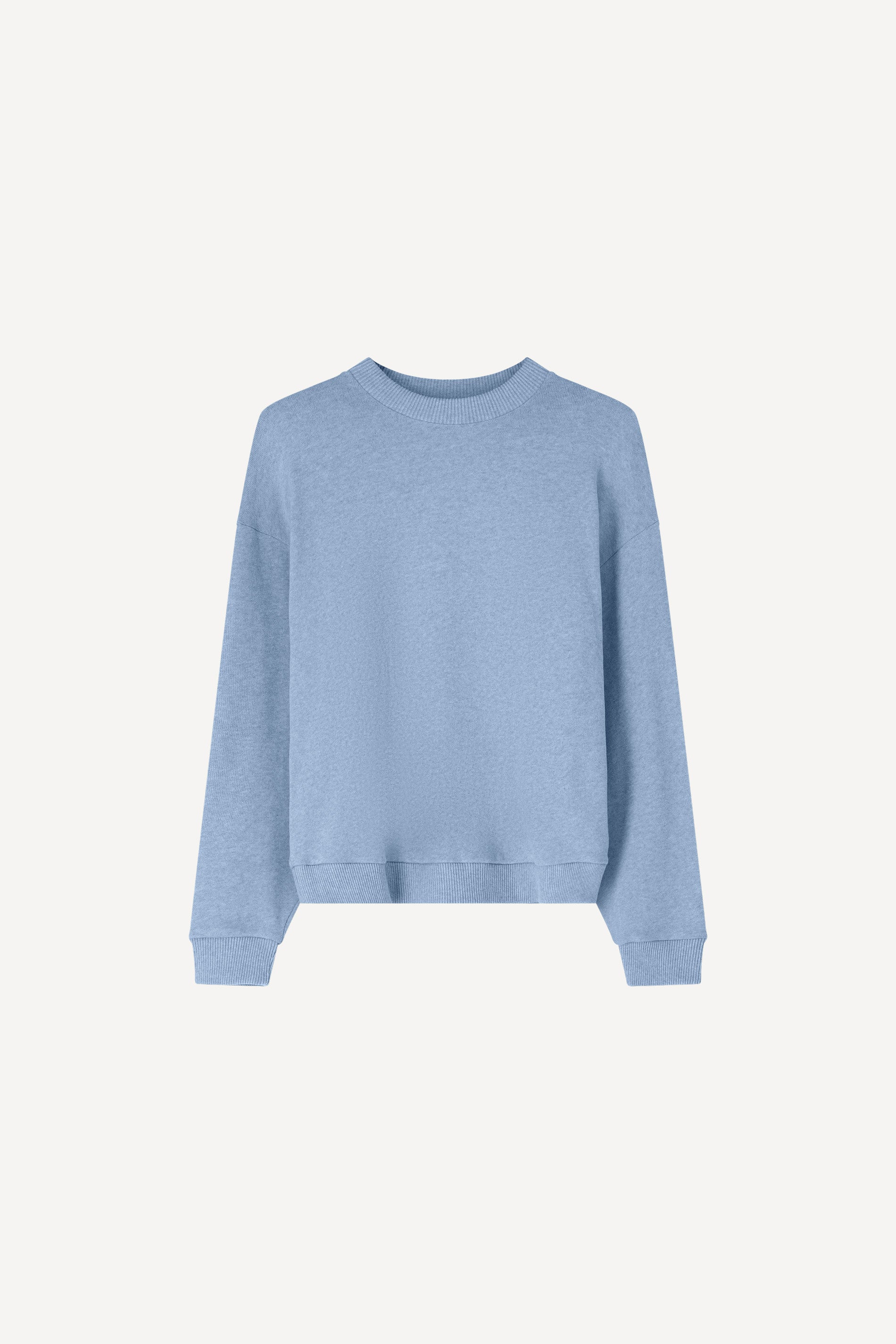 Women's top knitted - BLUE CHINE