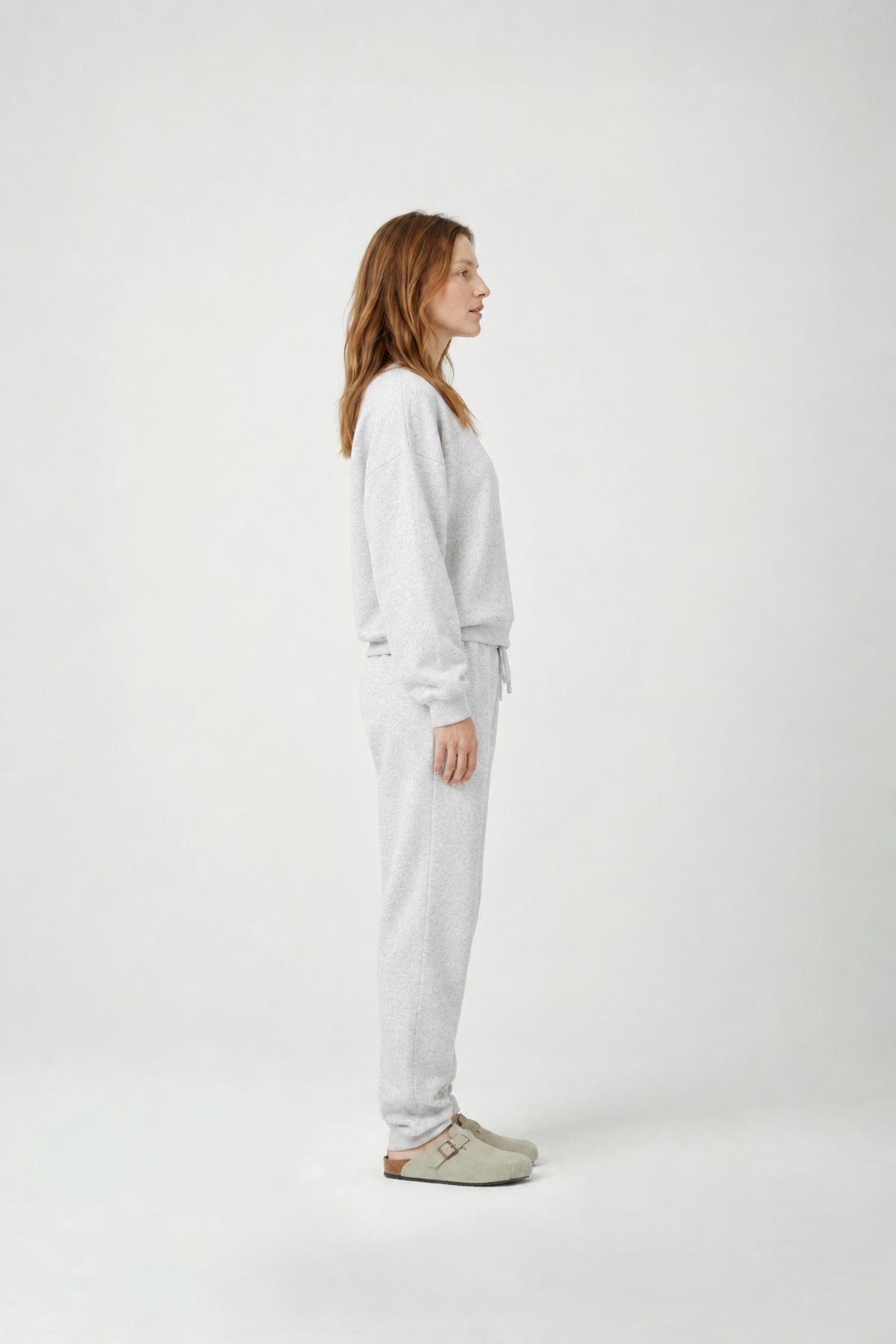 Women's top knitted - GREY CHINE