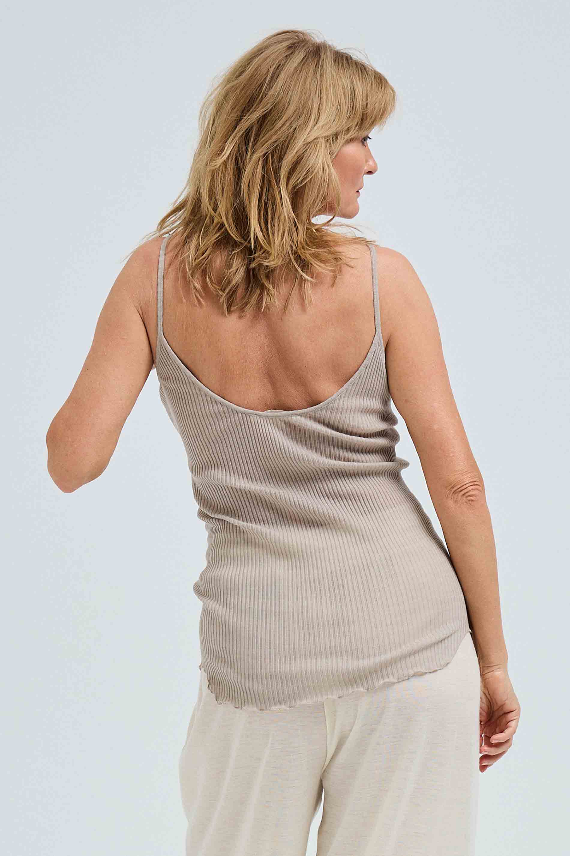 Strap Top Fresco - beige