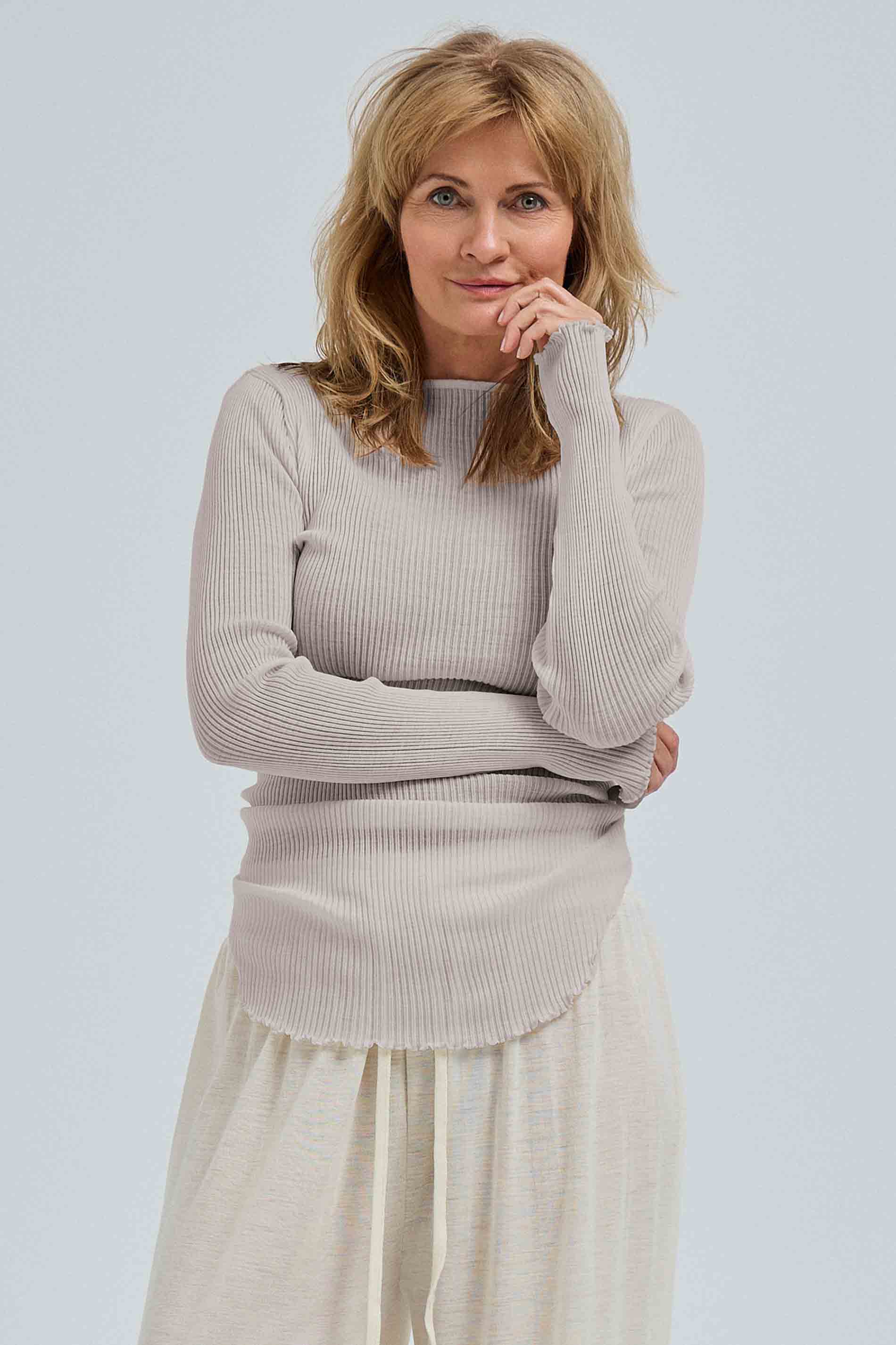 T-Shirt Elegante - beige