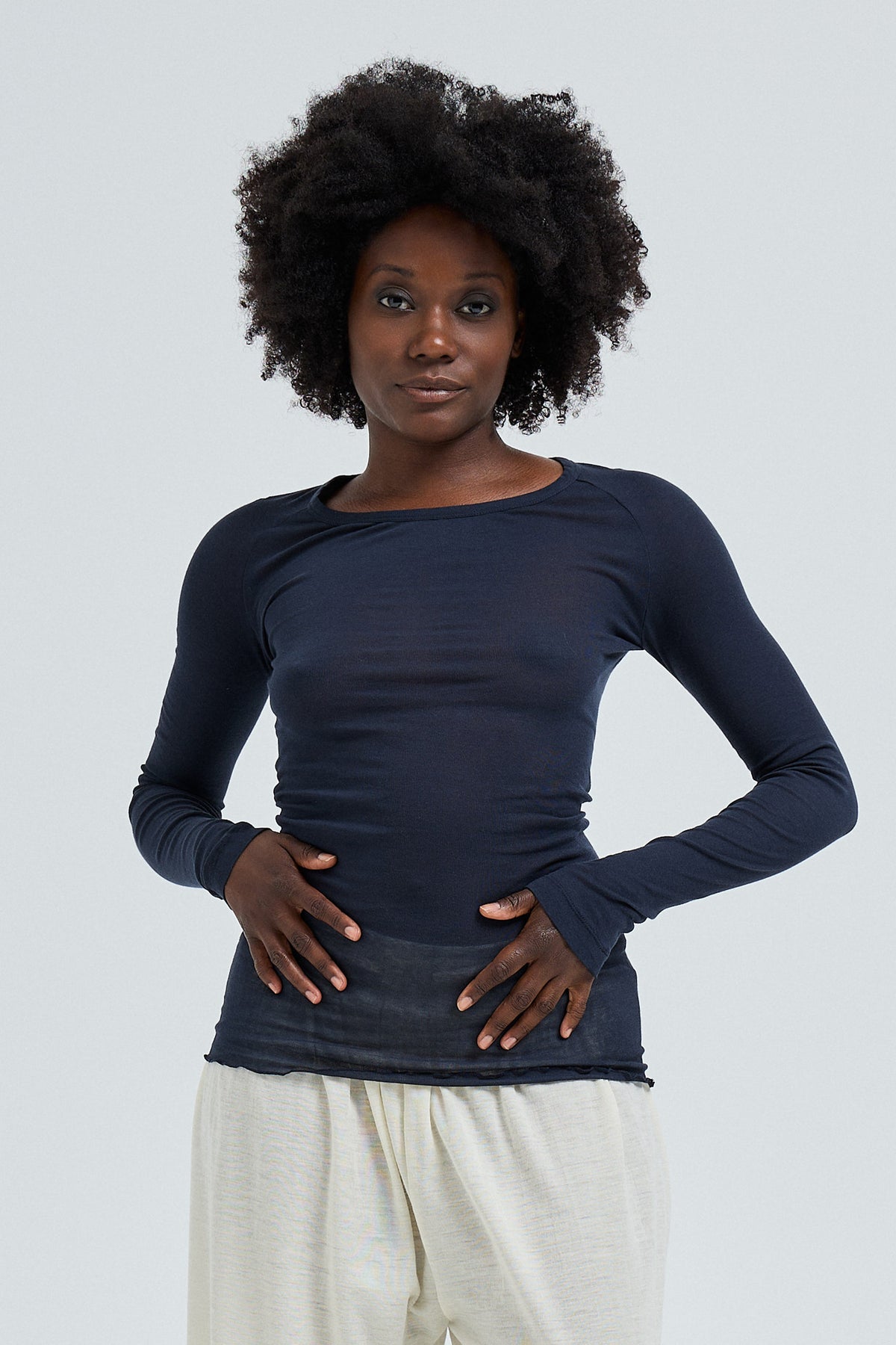 L/S T-Shirt Elvira - midnight
