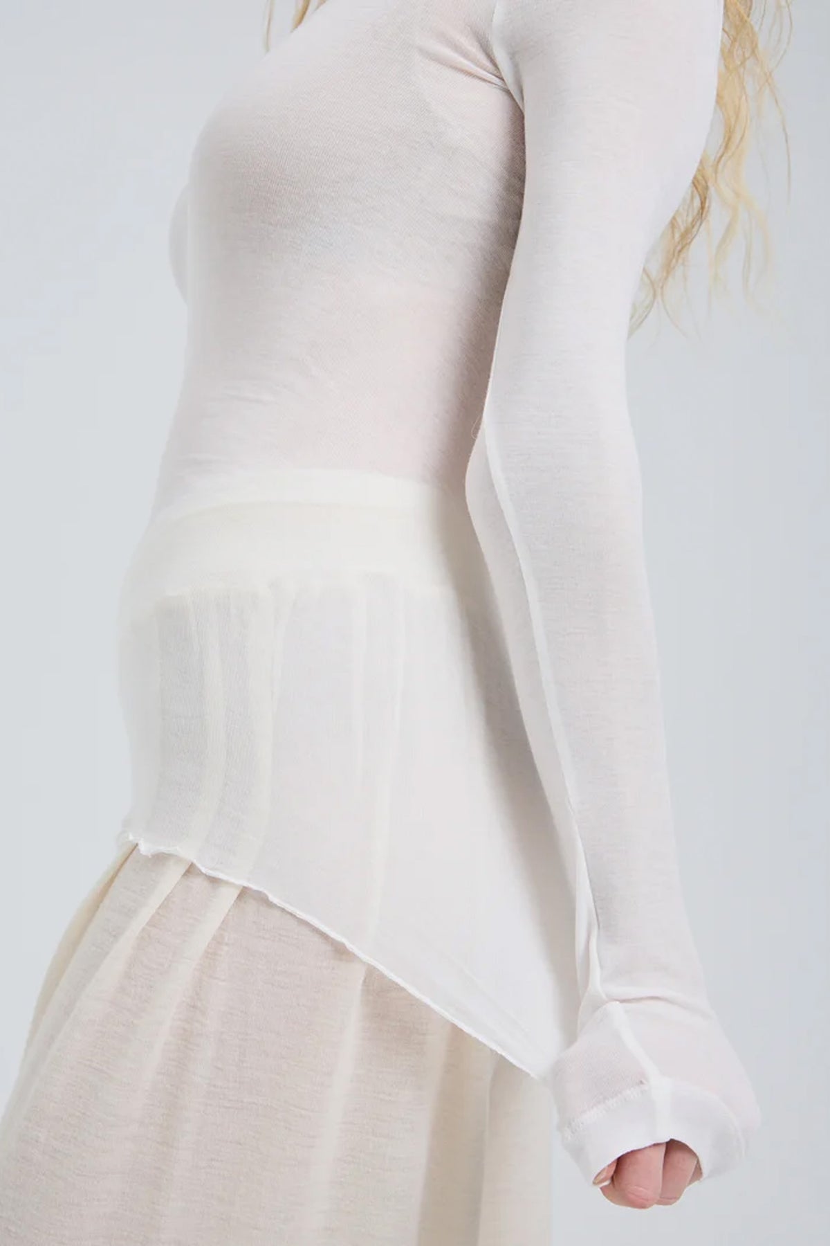 L/S T-Shirt Elvira - off-white