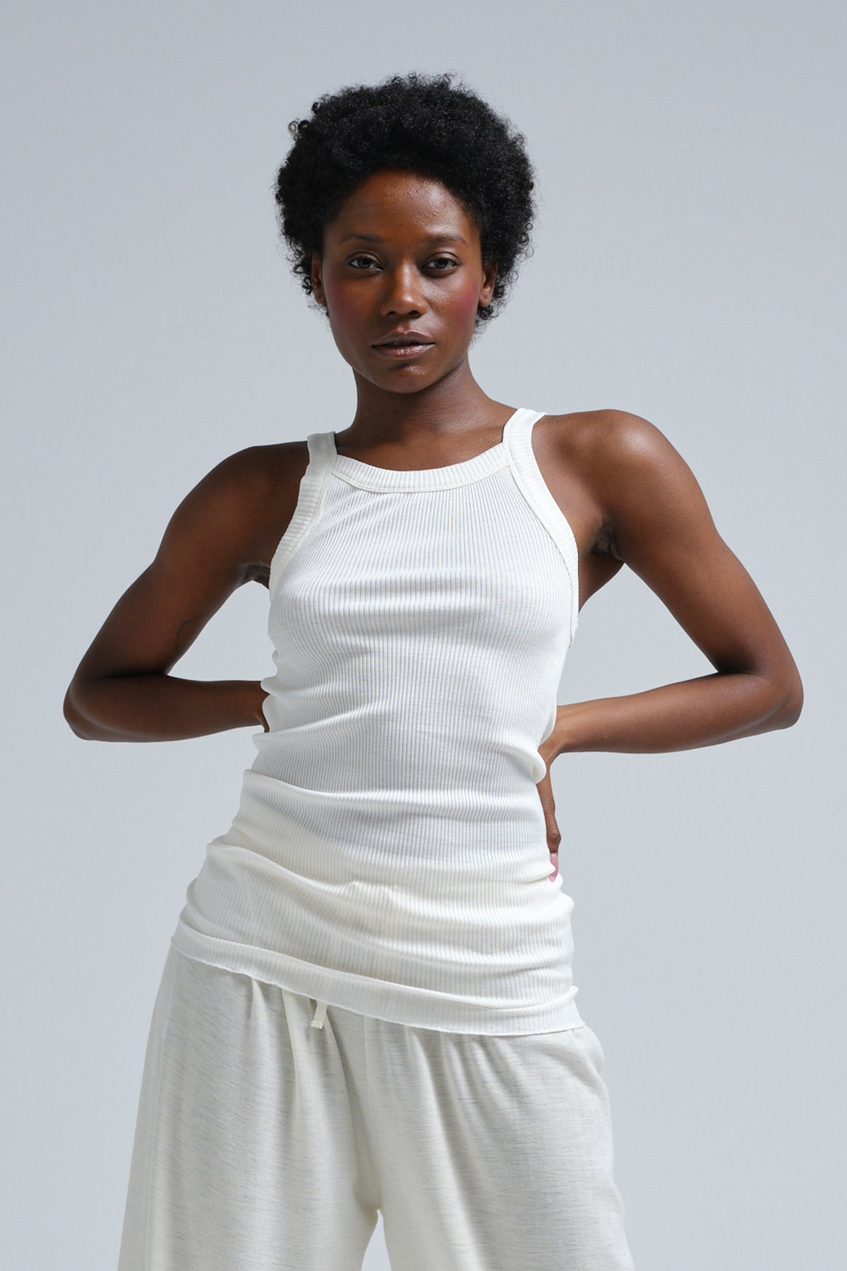 Strap Top Silky Daze - off-white
