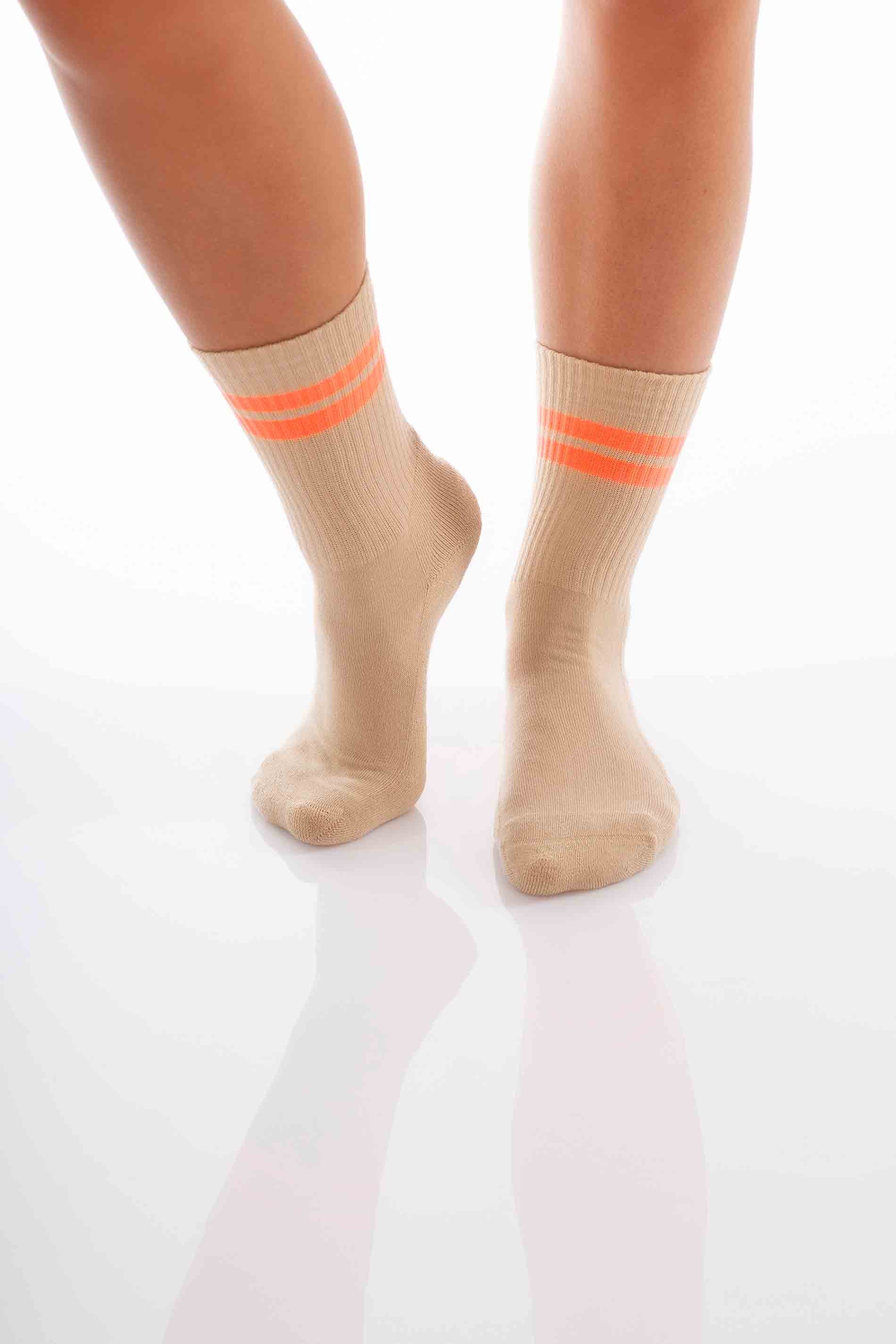 Venus - sand/neon orange / front