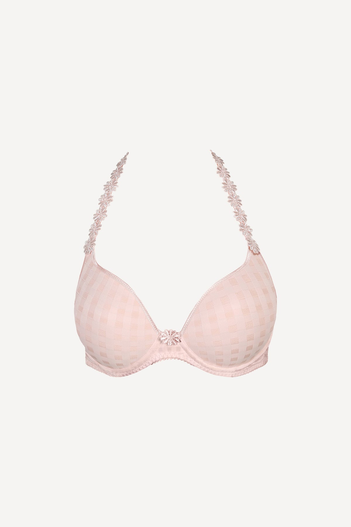 Unterlegter BH Herzform - Pearly Pink